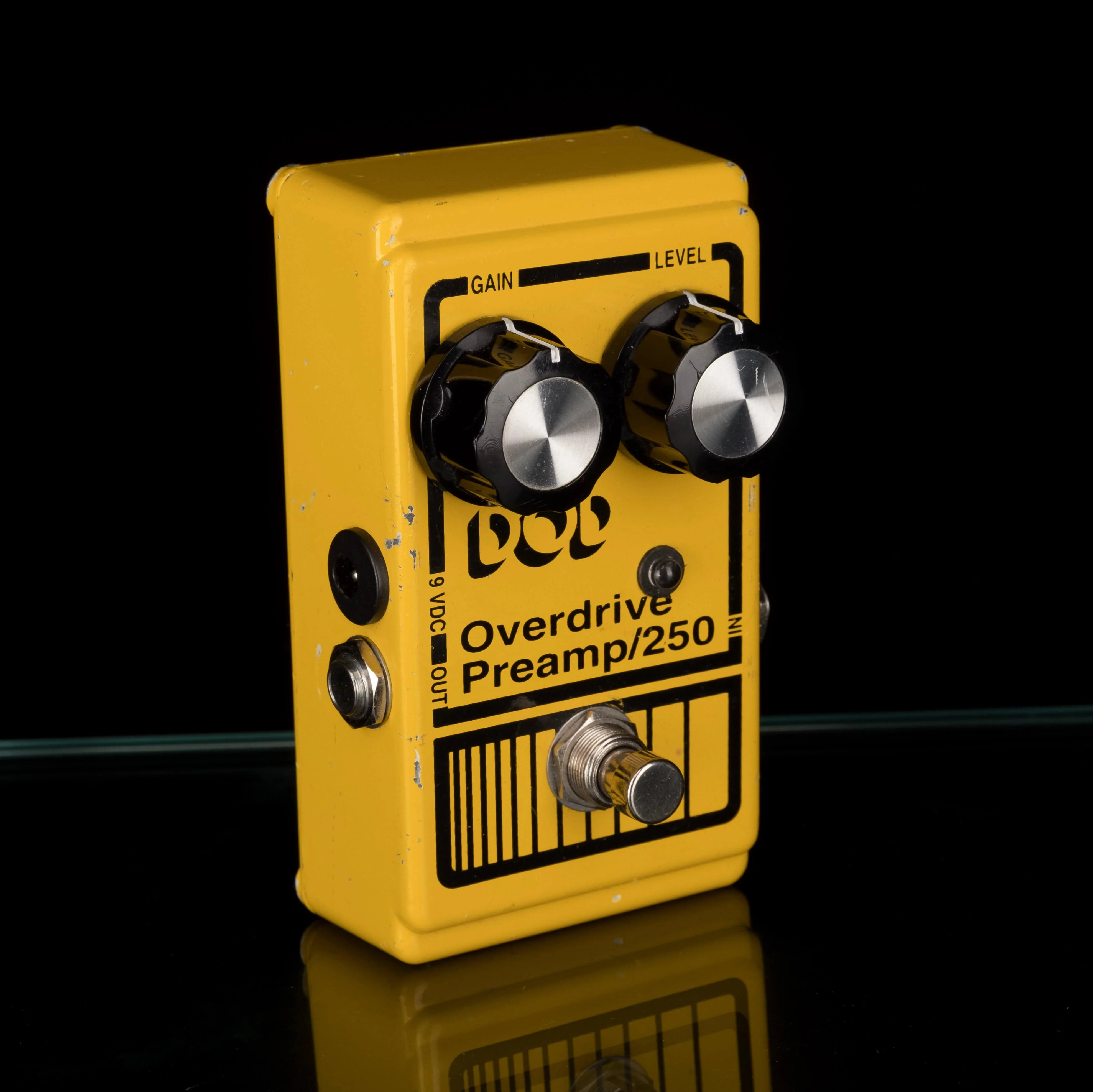 Used DOD Pre Amp 250 Overdrive With LED MOD Guitar Effect Pedal - Image 5