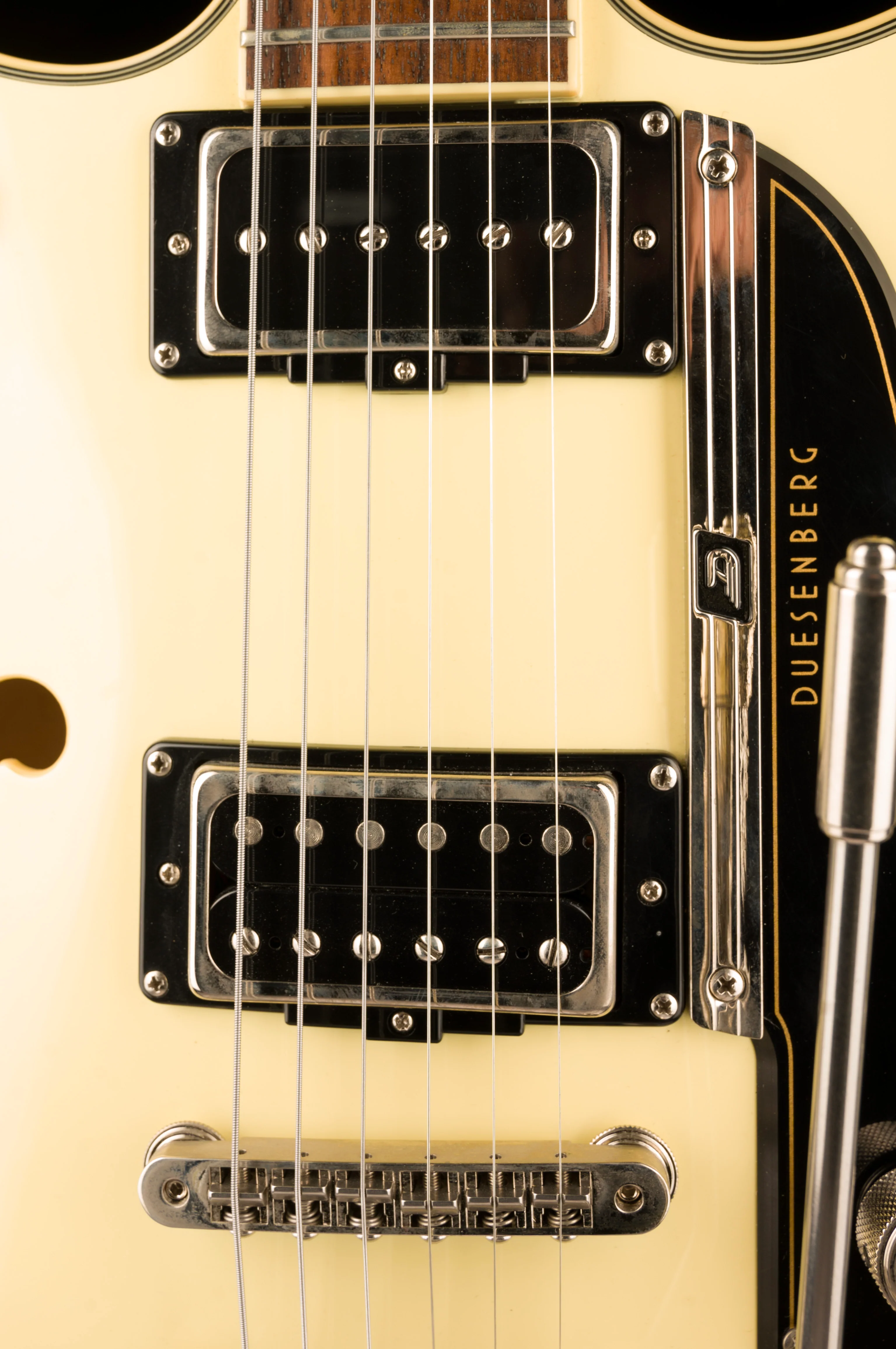 Used Duesenberg Fullerton TV Vintage White with Gig Bag - Image 7