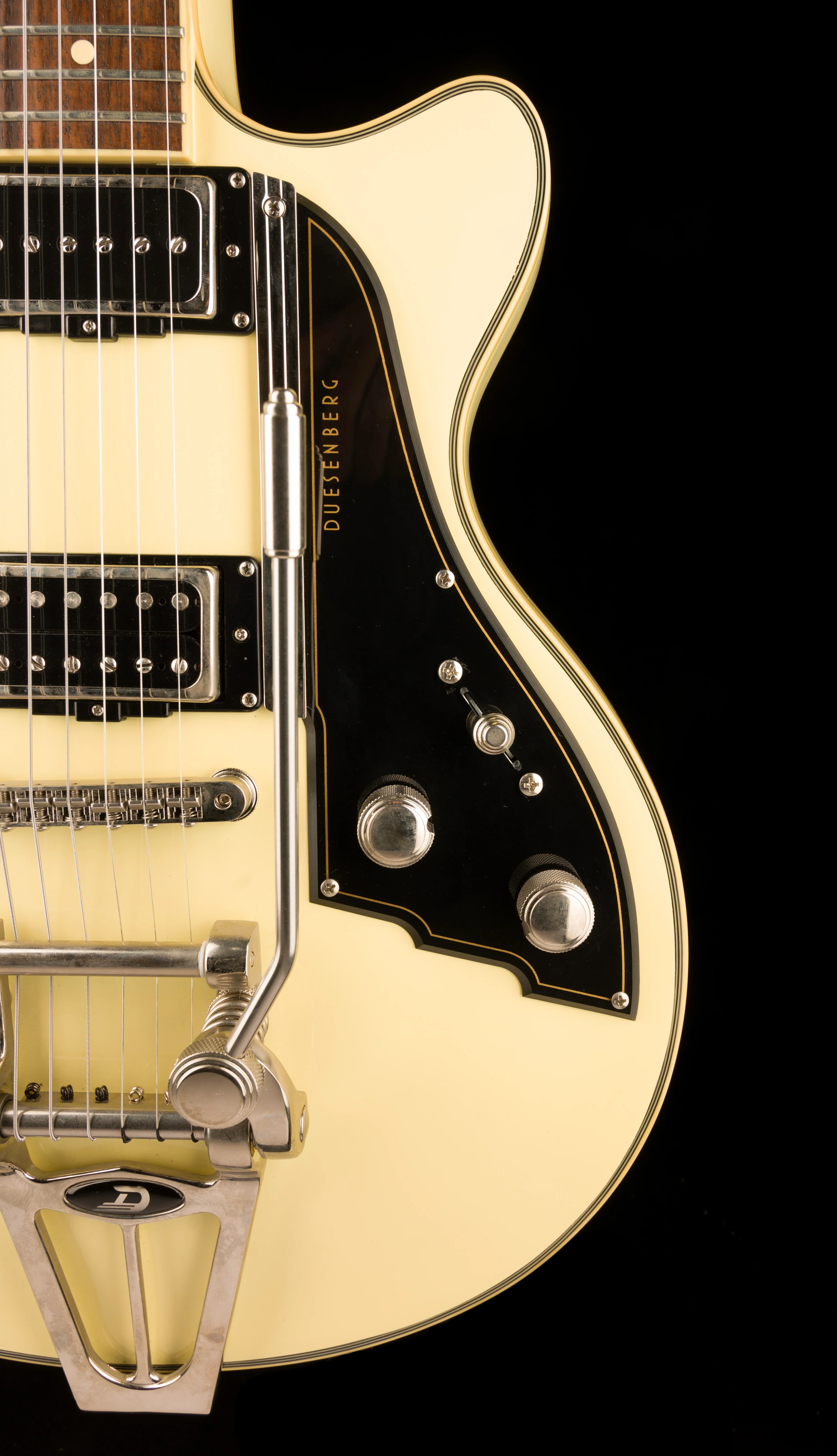 Used Duesenberg Fullerton TV Vintage White with Gig Bag - Image 8