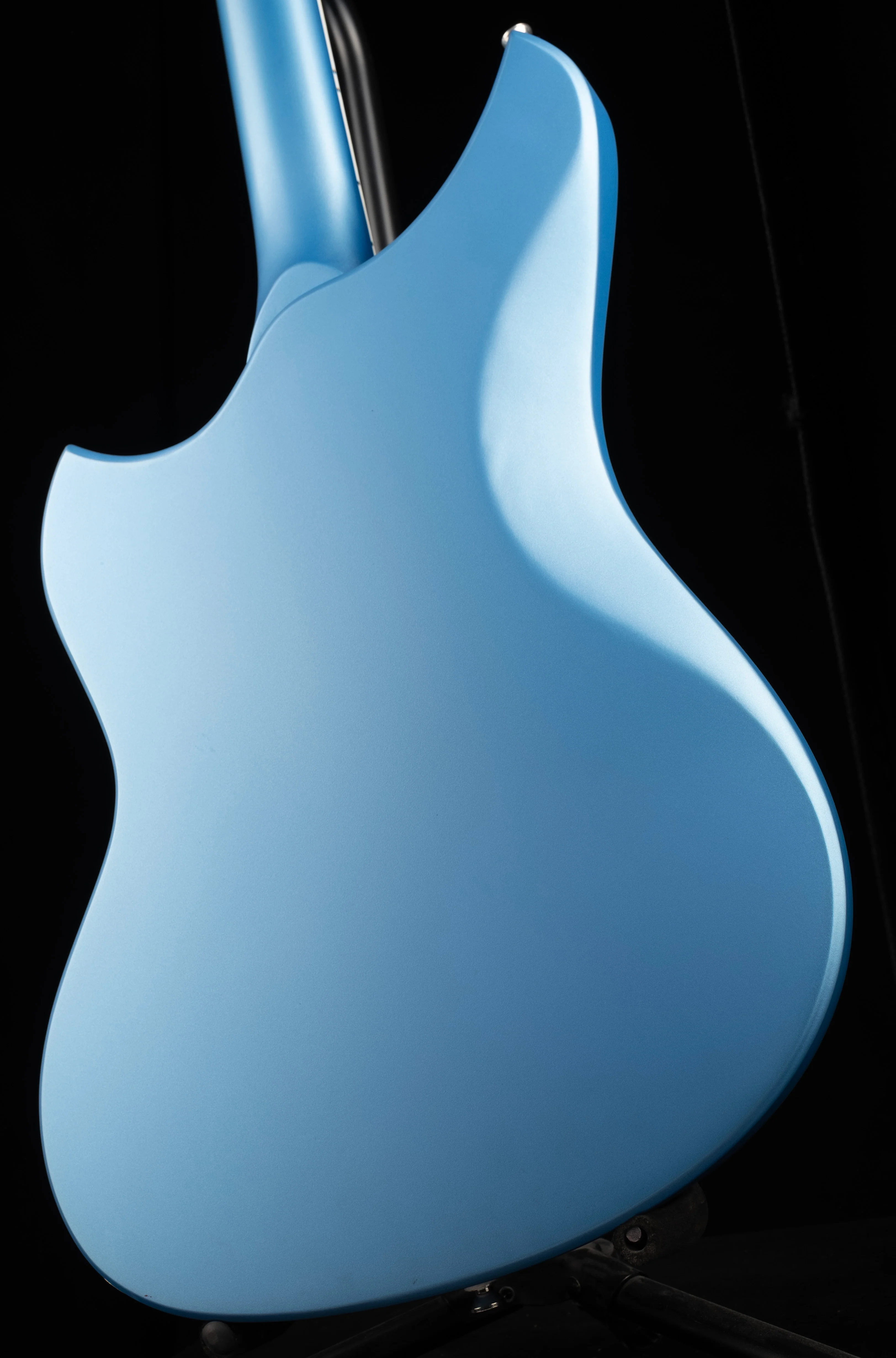 Used Dunable Yeti with Seymour Duncan Pickups Pelham Blue Satin with Gig Bag - Image 11