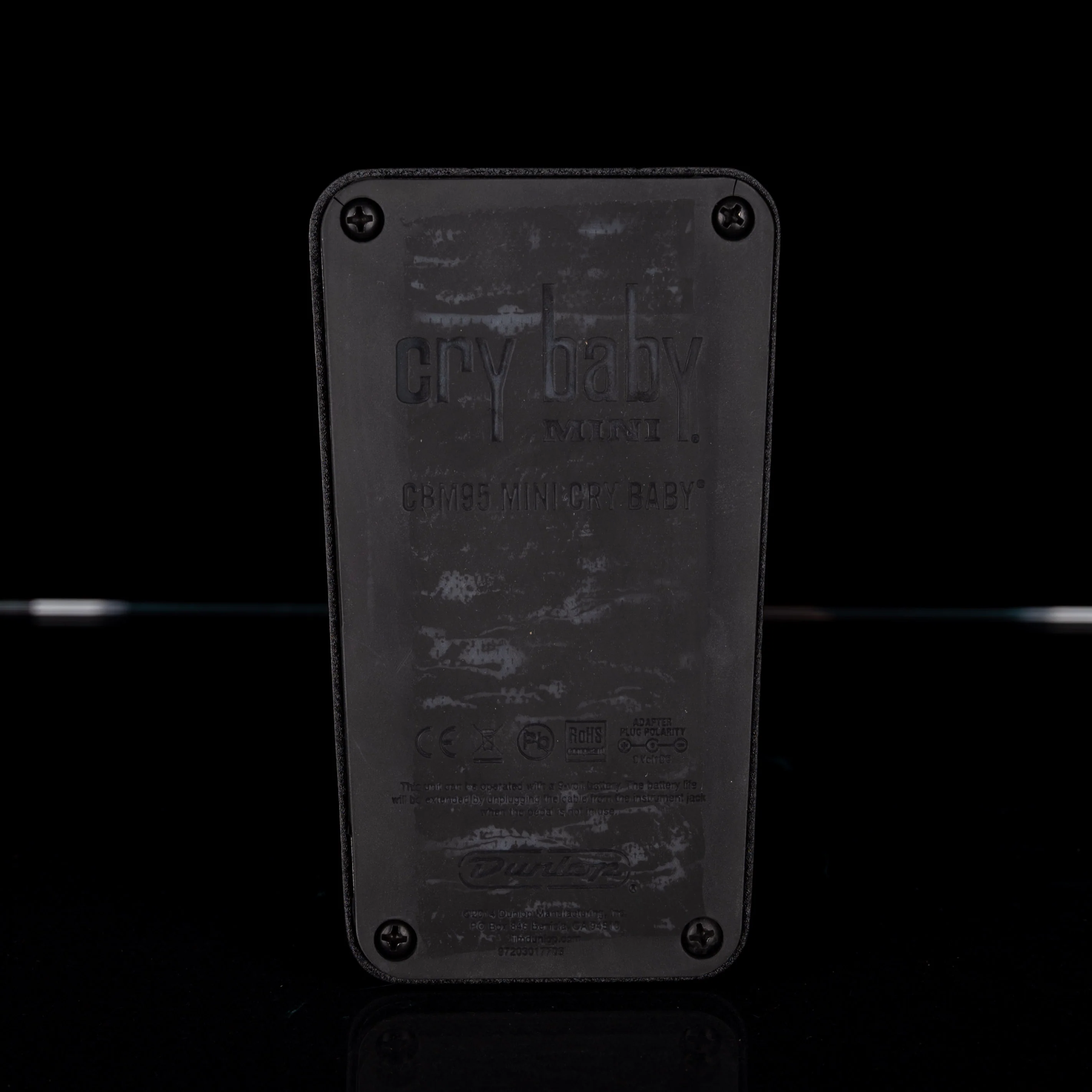 Used Dunlop CBM95 Crybaby Mini Wah Pedal With Box - Image 3