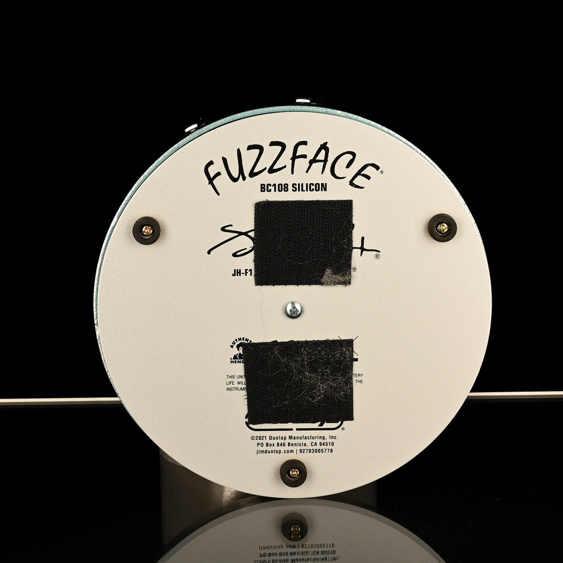 Used Dunlop JHF1 Jimi Hendrix Fuzz Face Distortion Guitar Effect Pedal - Image 2
