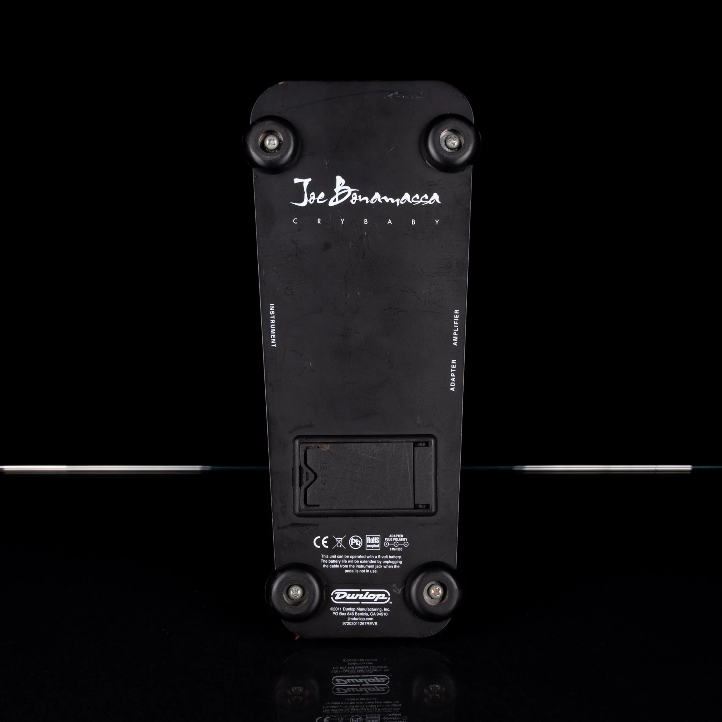 Used Dunlop Joe Bonamassa Crybaby Wah Pedal - Image 2