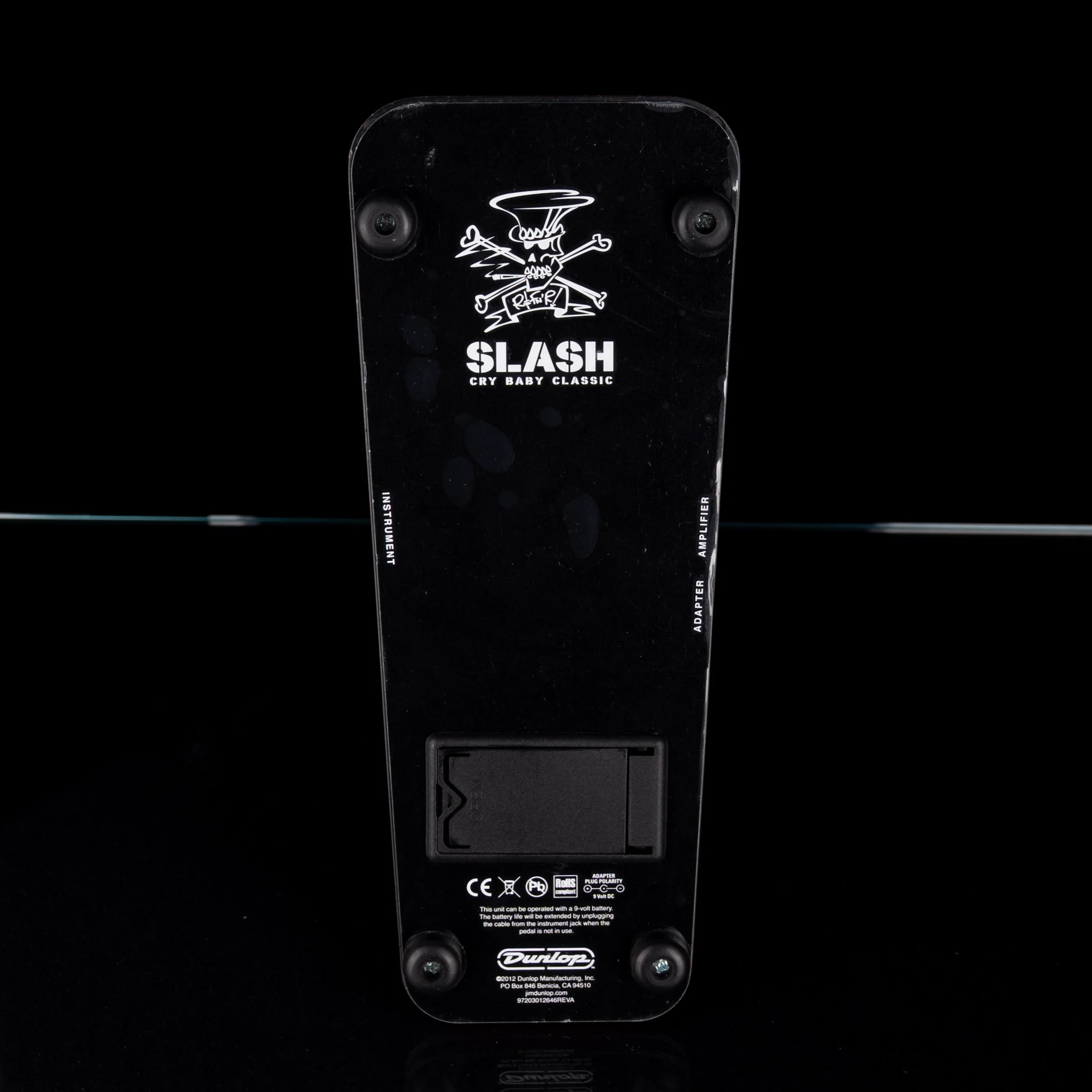 Used Dunlop Slash SC95 Cry Baby Wah Pedal with Box - 3 - Image 3