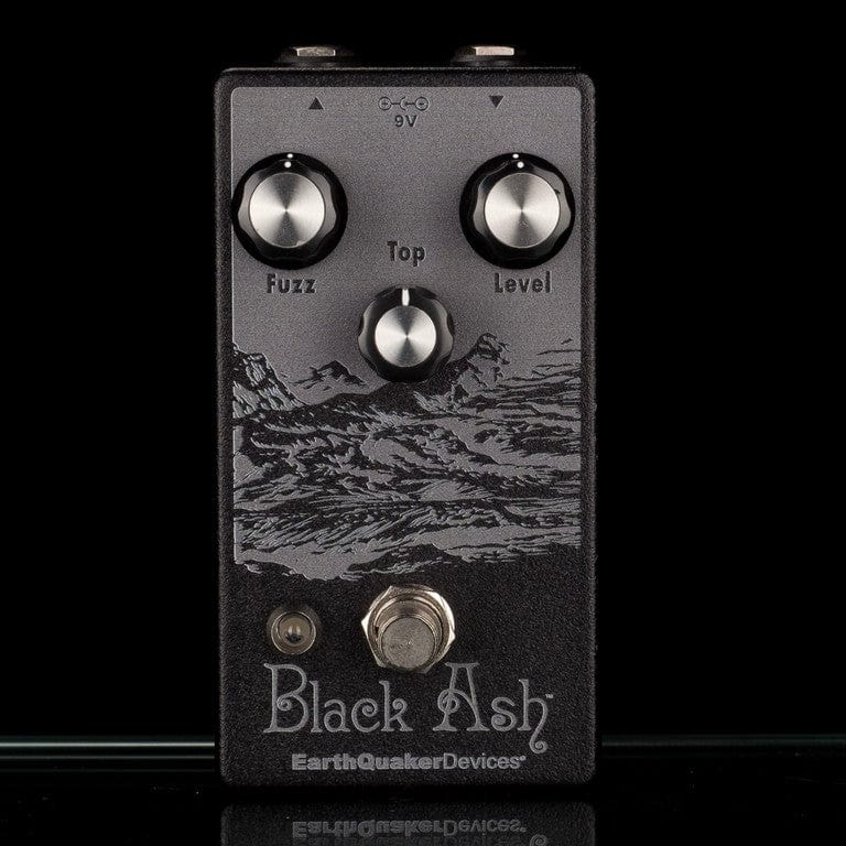 Used EarthQuaker Devices Black Ash Fuzz Guitar Effect Pedal With Box - Image 2