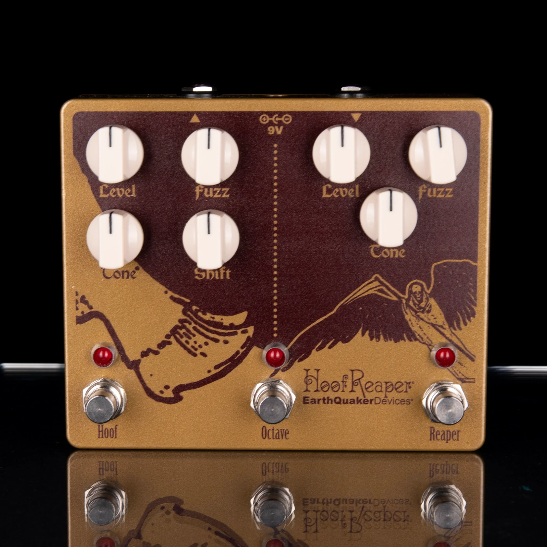 Used EarthQuaker Devices Hoof Reaper Fuzz Pedal With Box - Image 2