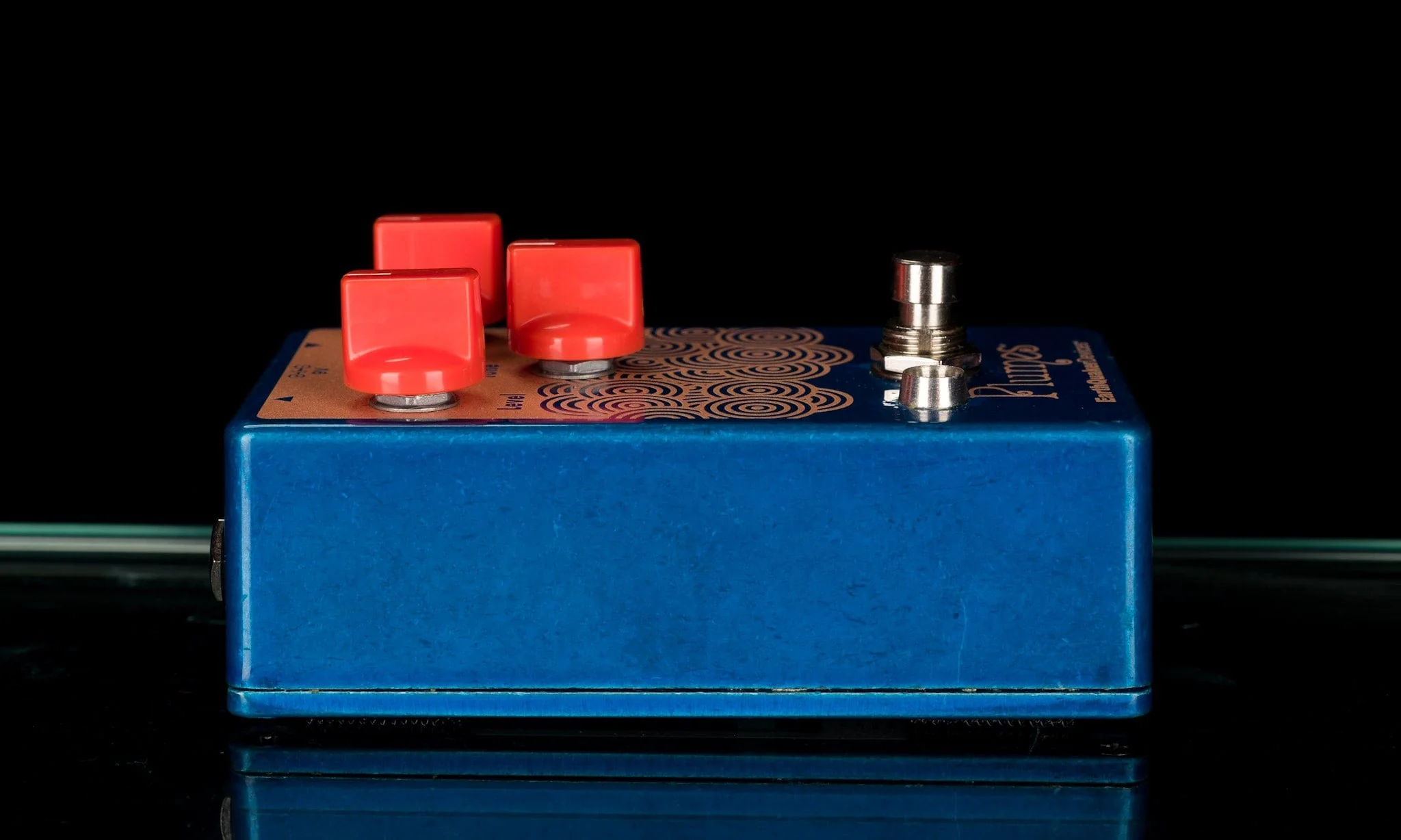 Used EarthQuaker Devices Limited Edition Plumes Overdrive Blue &  Orange - Image 5