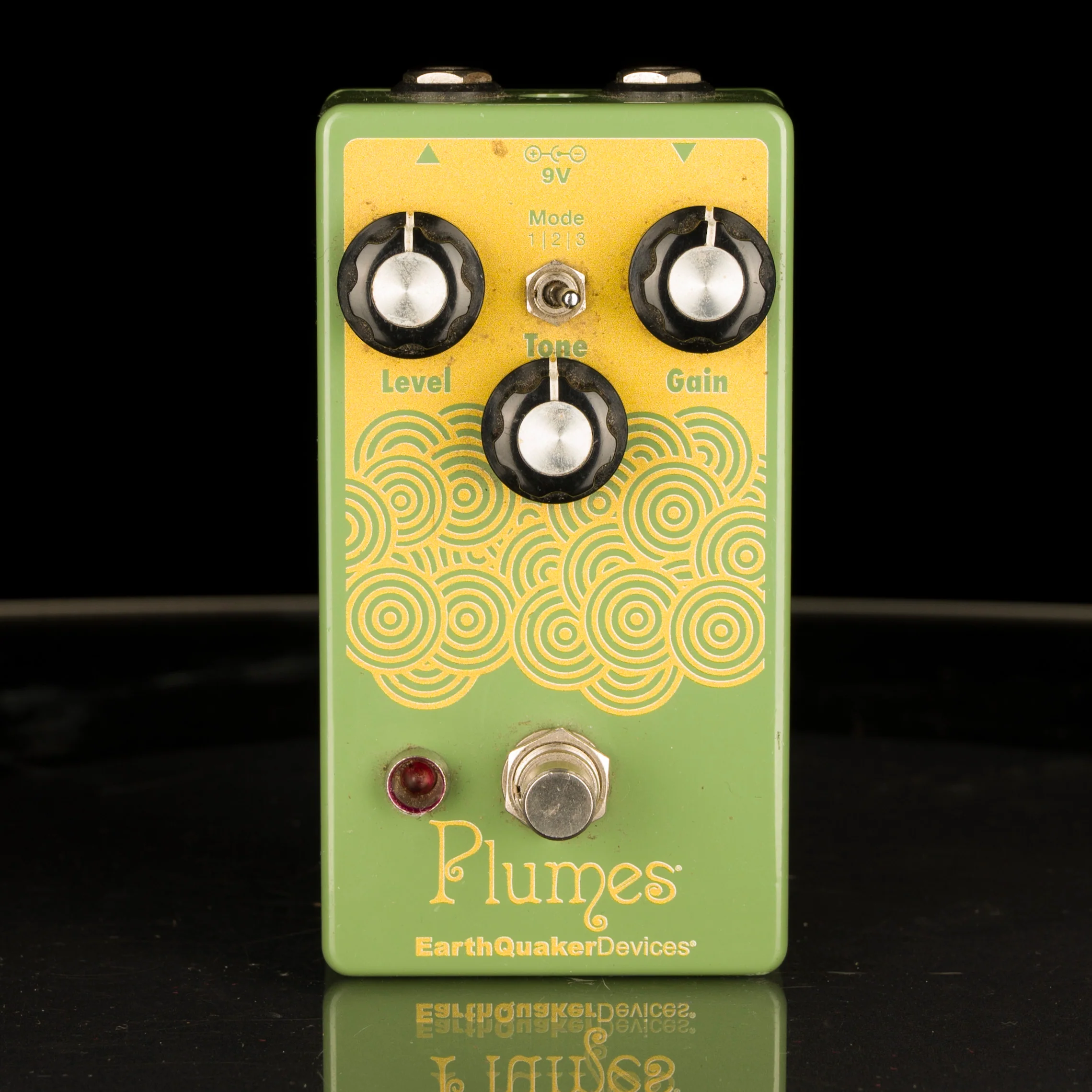 Used EarthQuaker Devices Plumes Black Overdrive Guitar Effect Pedal With Box - Image 2