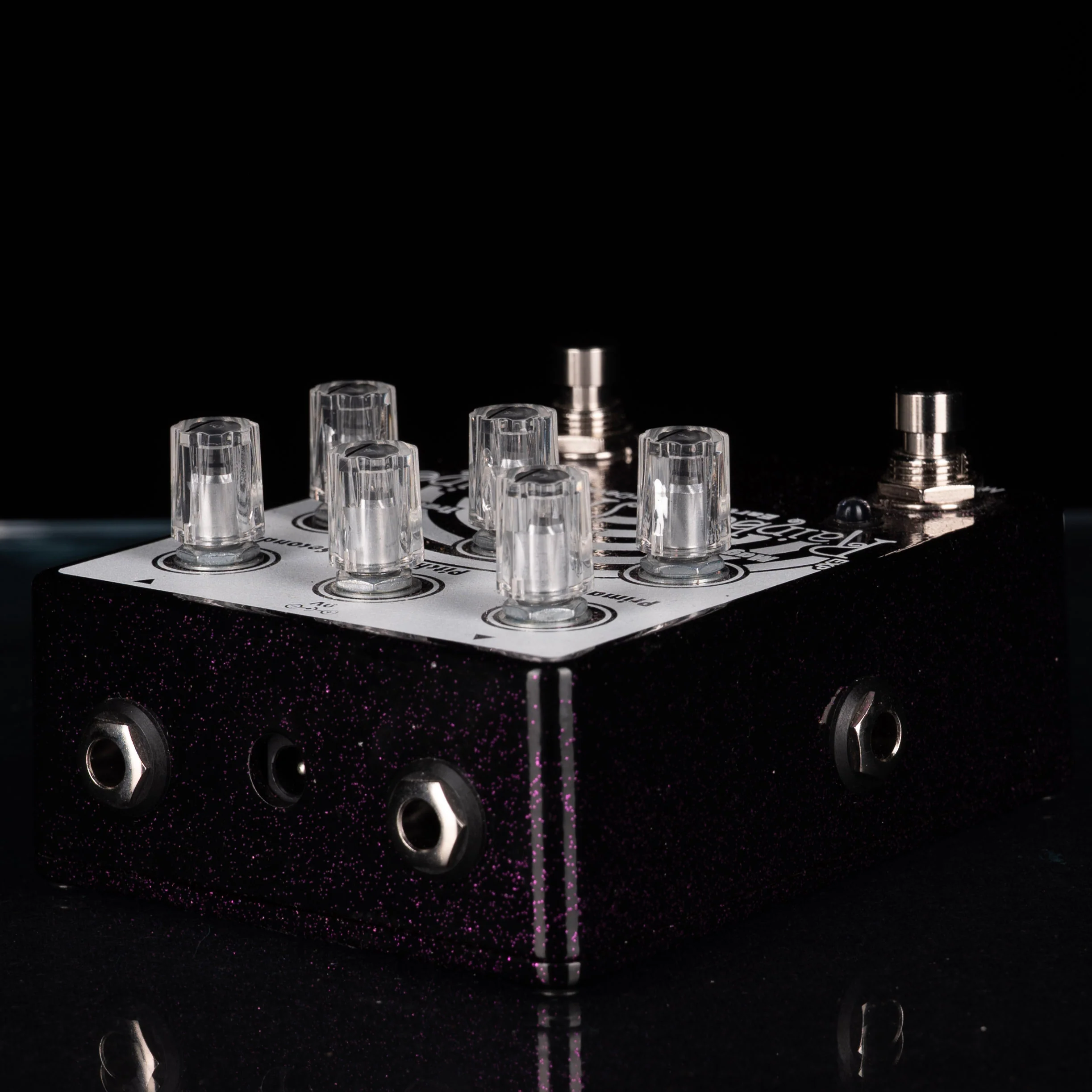 Used EarthQuaker Devices Rainbow Machine Limited Edition Purple Sparkle With Box - Image 5