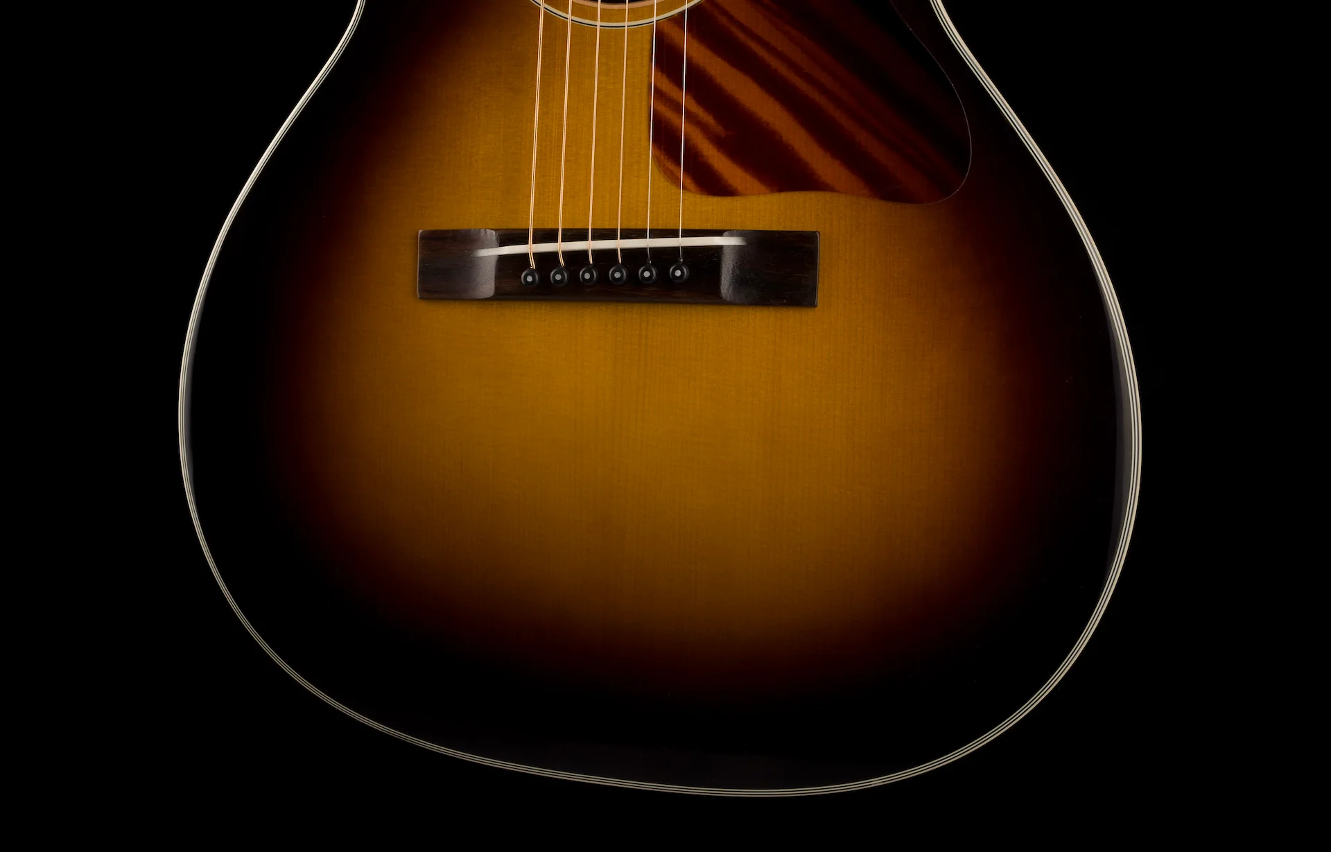 Used Eastman E20OOSS Acoustic Guitar Sunburst with OHSC - Image 5