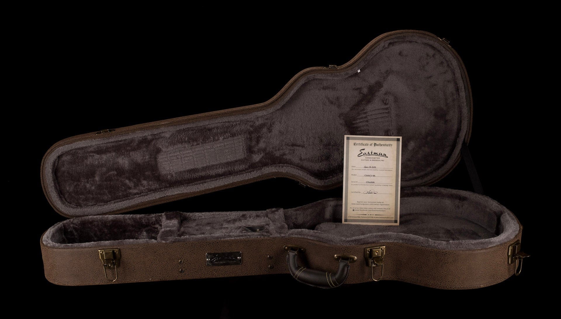 Used Eastman SB55/V Antique Sunburst with OHSC - Image 19