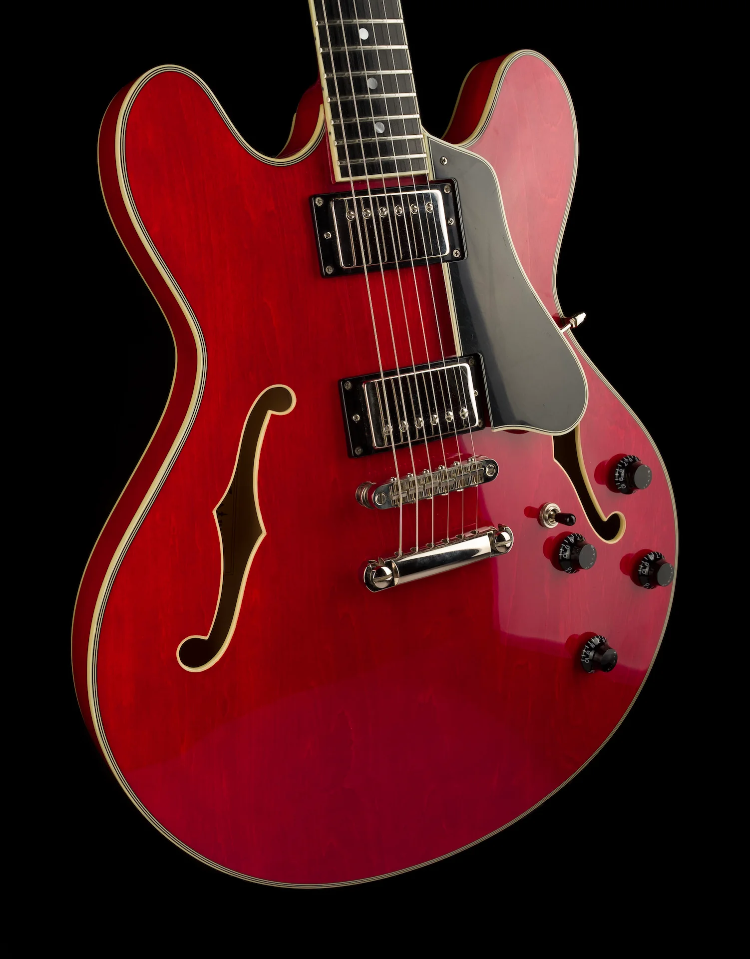 Used Eastman T386-RD Thinline Semi-Hollow Red with OHSC - Image 10