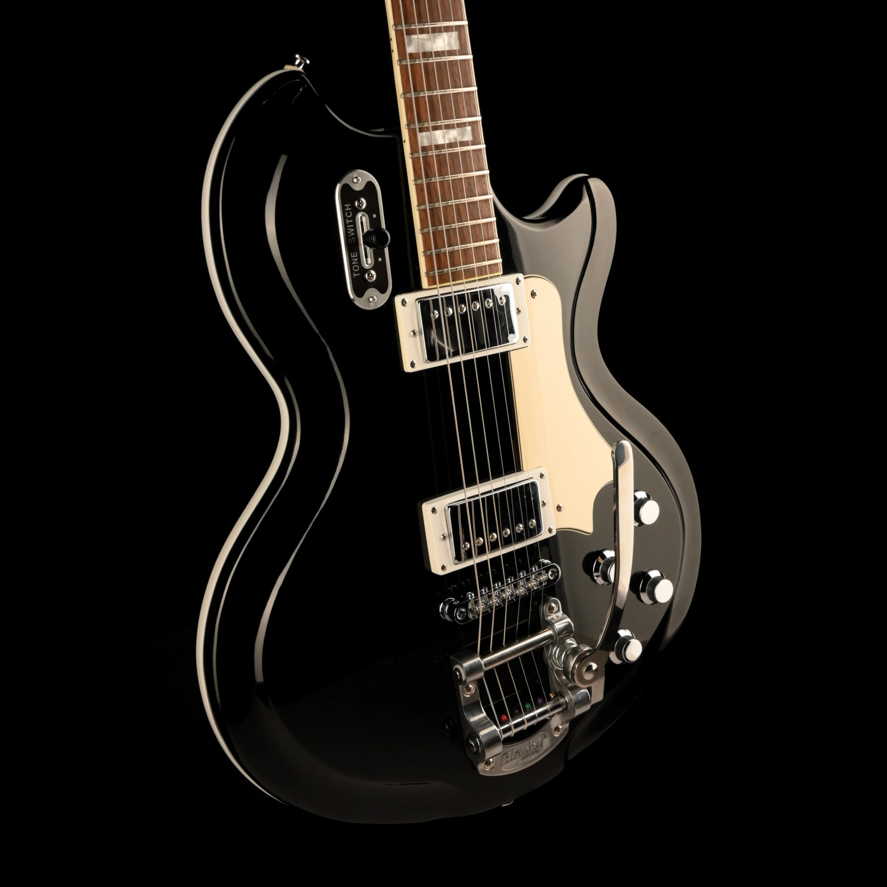Used Eastwood Airline '59 Coronado DLX Black With Case - Image 7