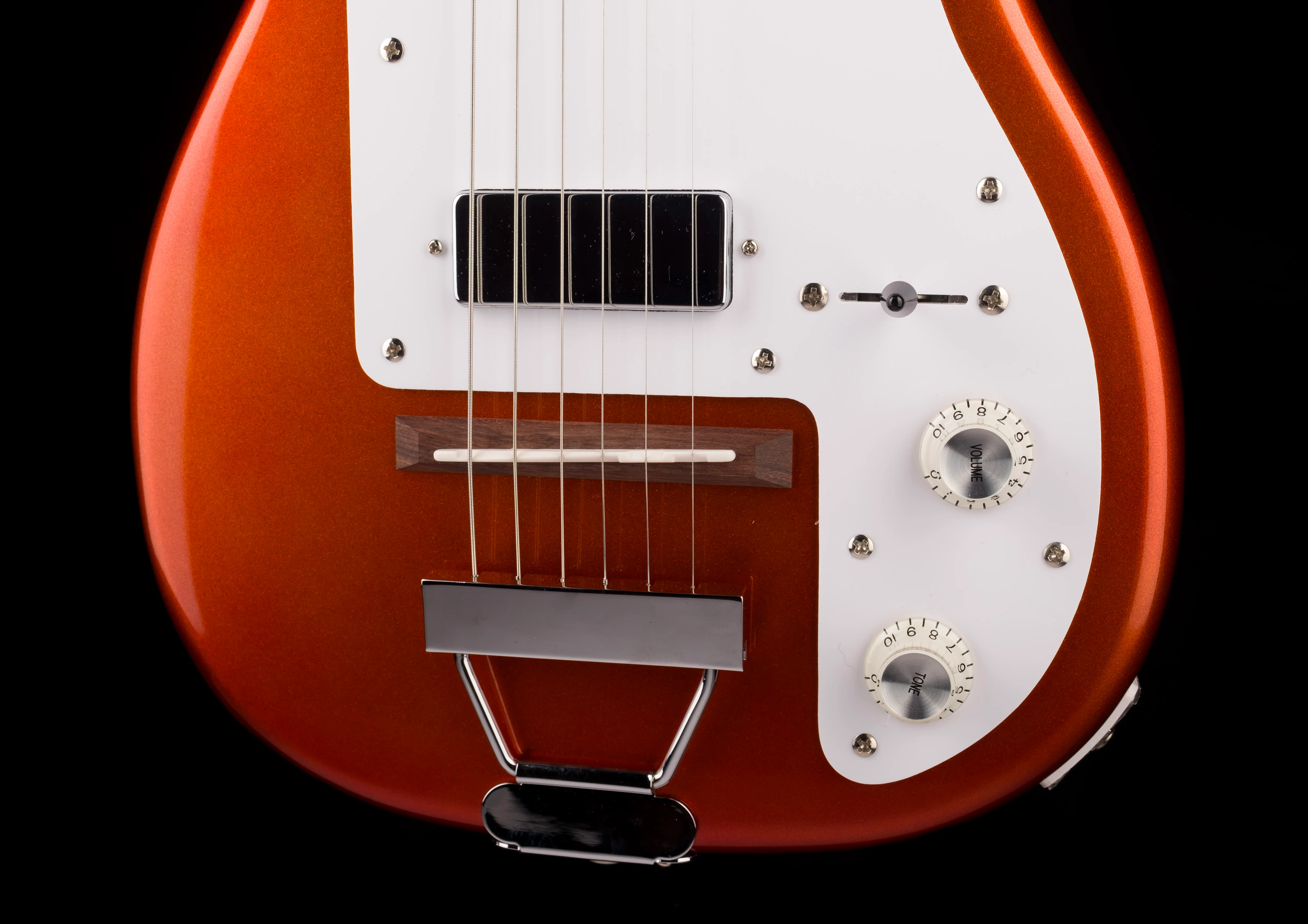 Used Eastwood Airline H44 DLX Copper with Gig Bag - Image 5