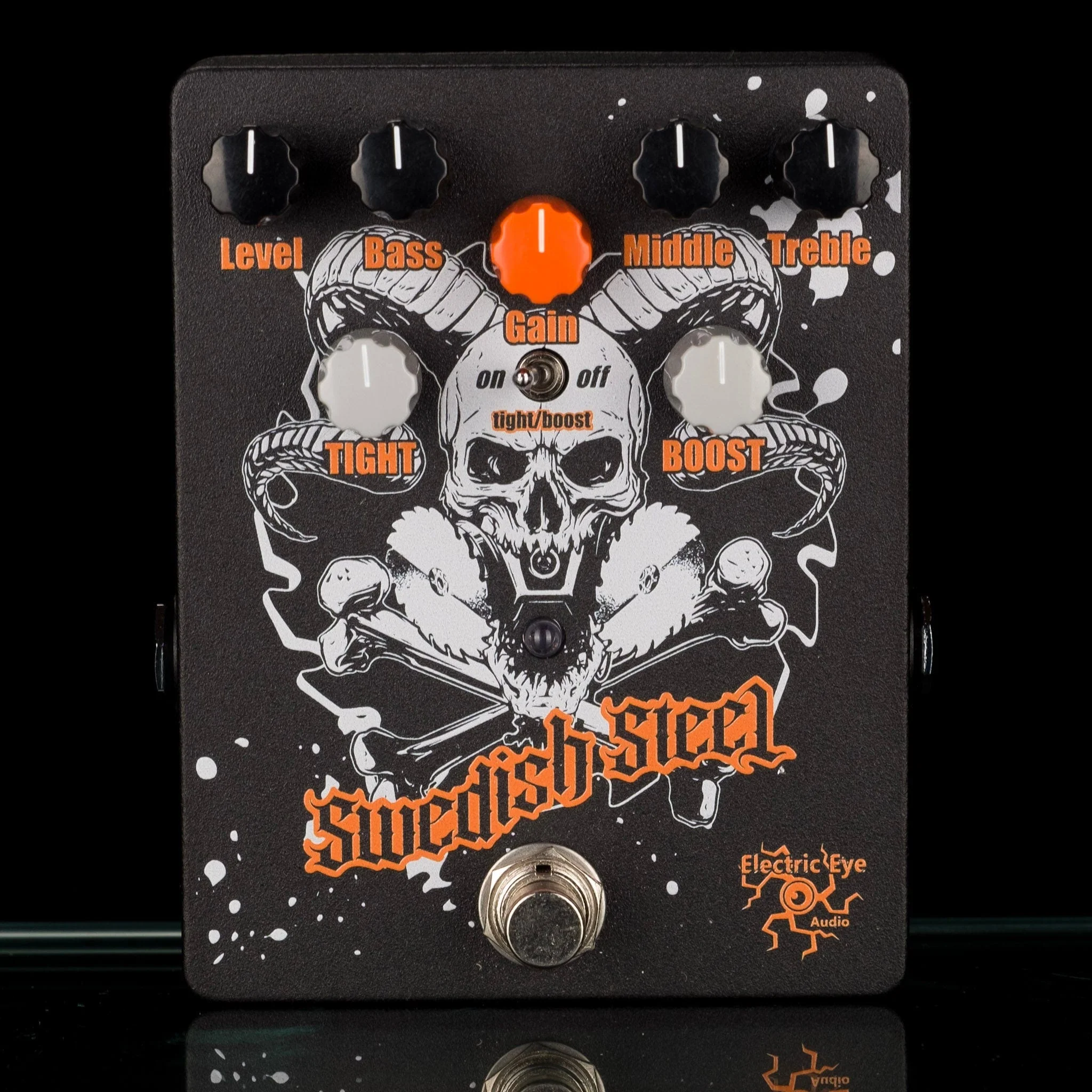 Used Electric Eye Audio Swedish Steel Distortion Pedal with Box - Image 2