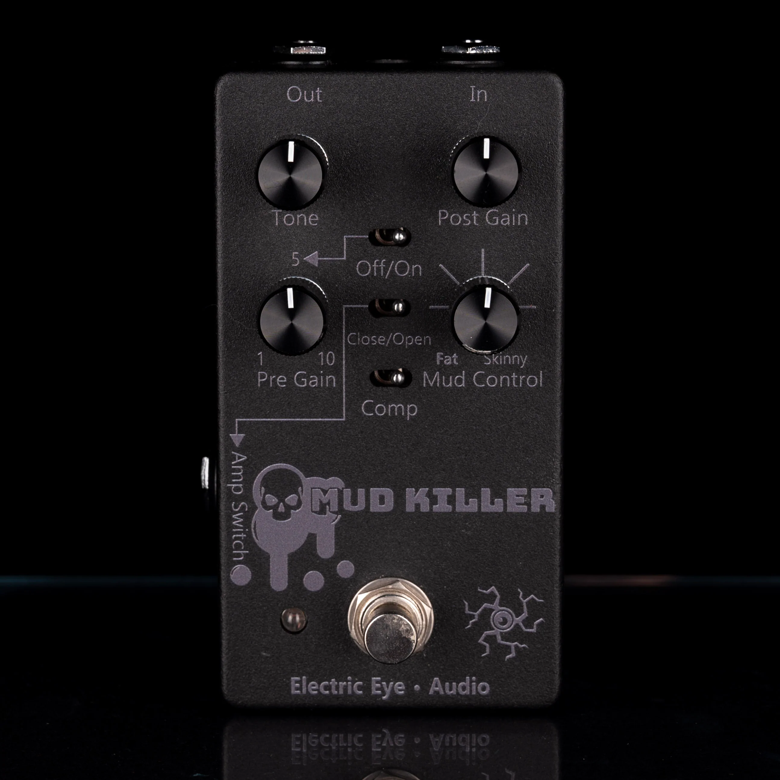 Used Electric Eye Mud Killer Distortion Pedal With Box - Image 2