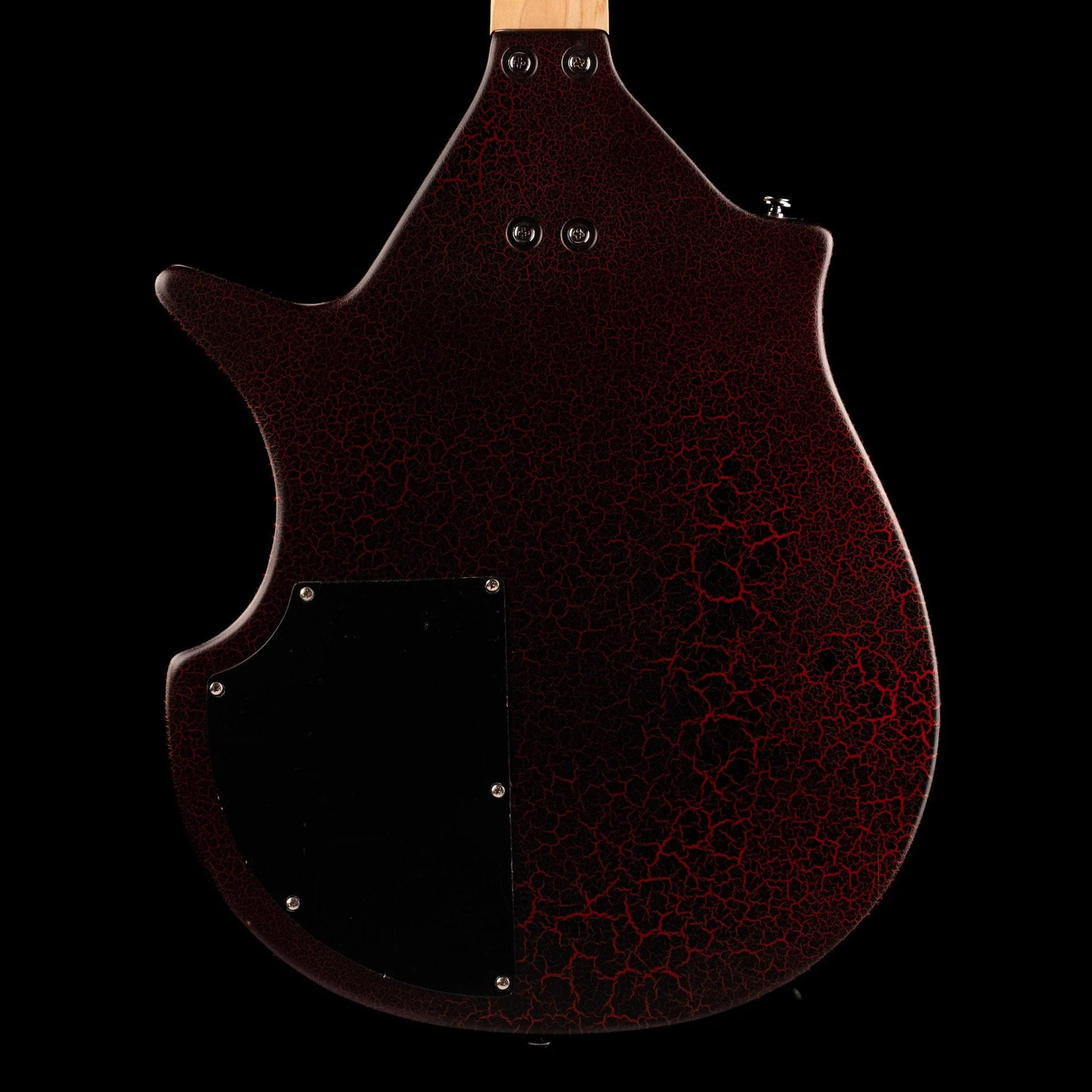Used Electric Sitar Red Crackle - Image 2
