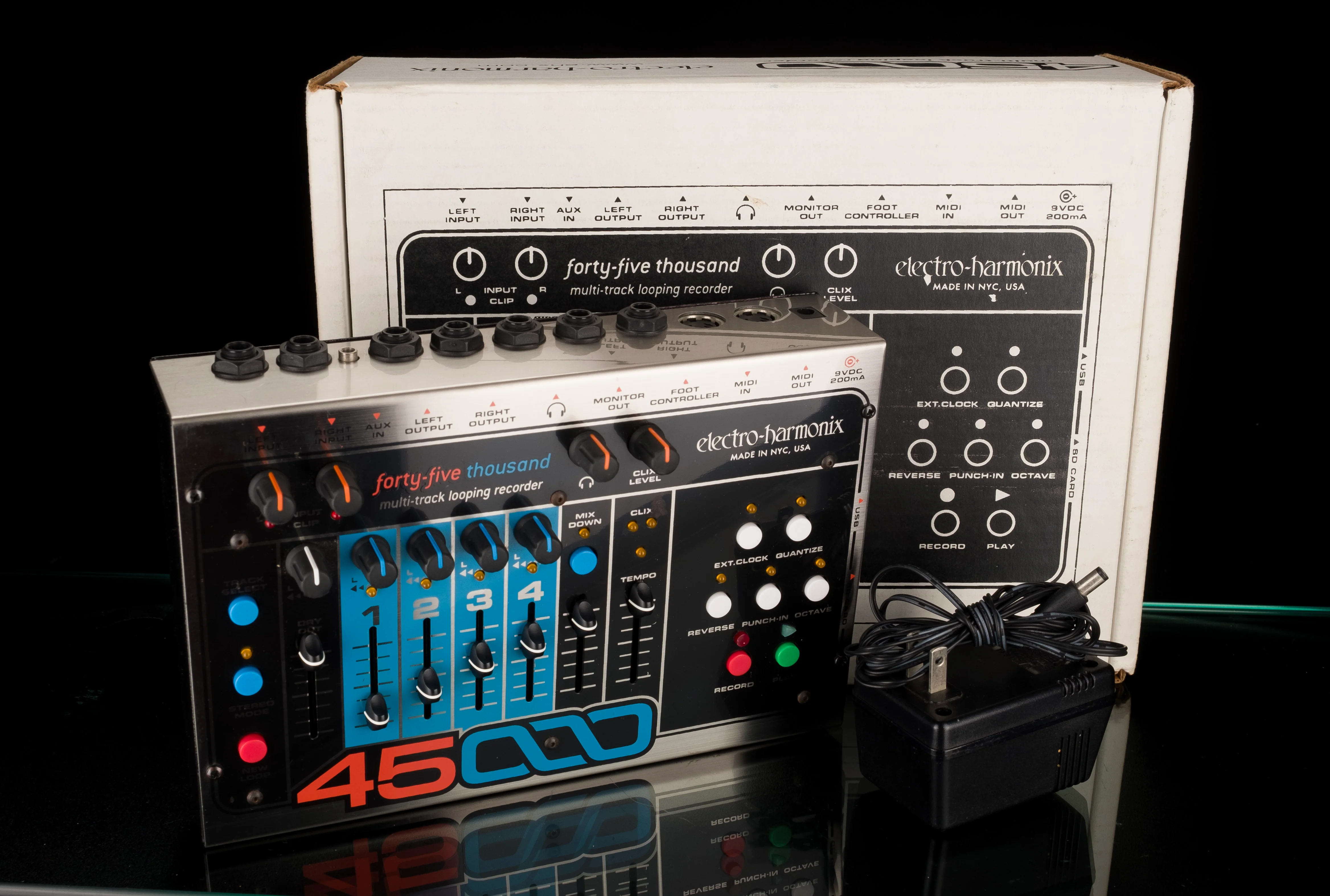 Used Electro-Harmonix 45000 Multi-Track Looping Pedal with Box
