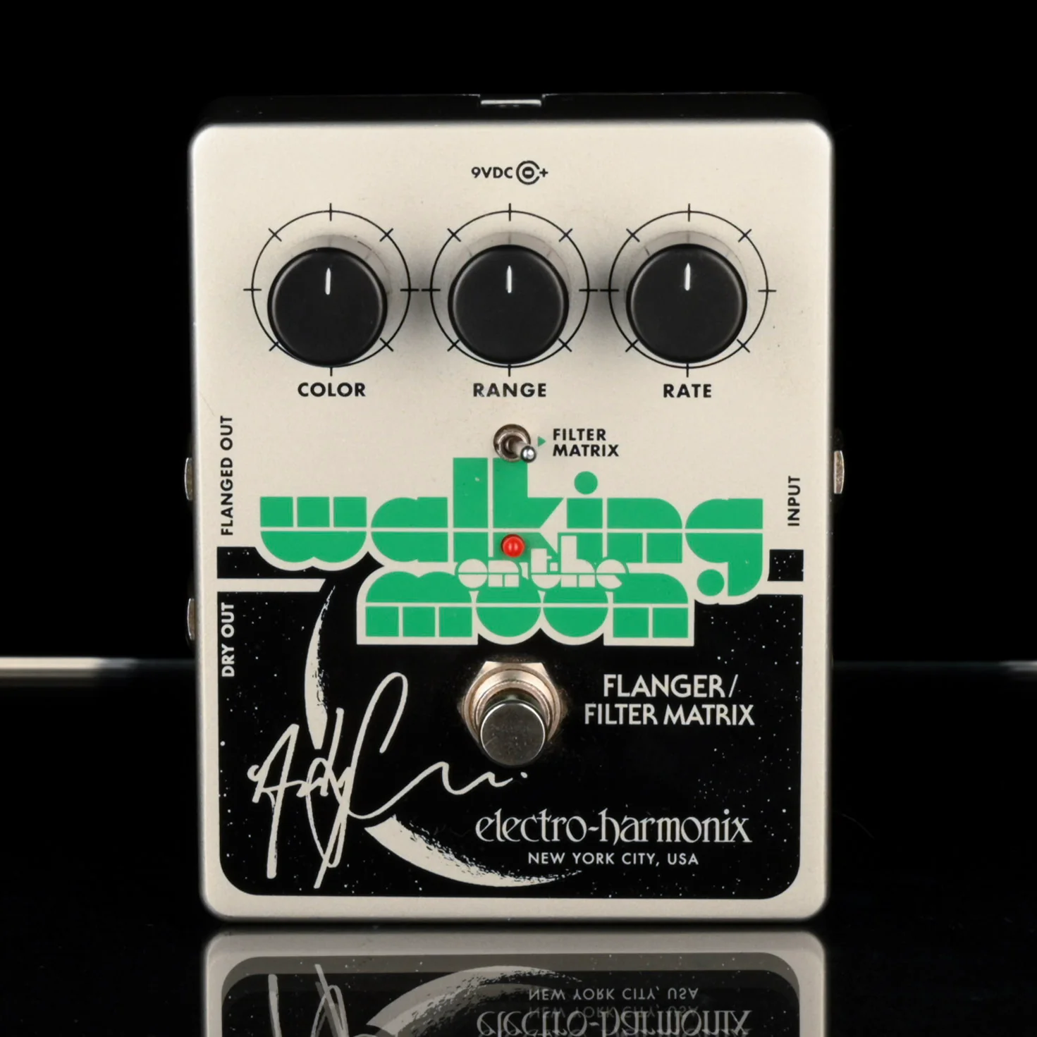 Used Electro-Harmonix Andy Summers Walking on the Moon Flanger Pedal with Box - 2 - Image 2