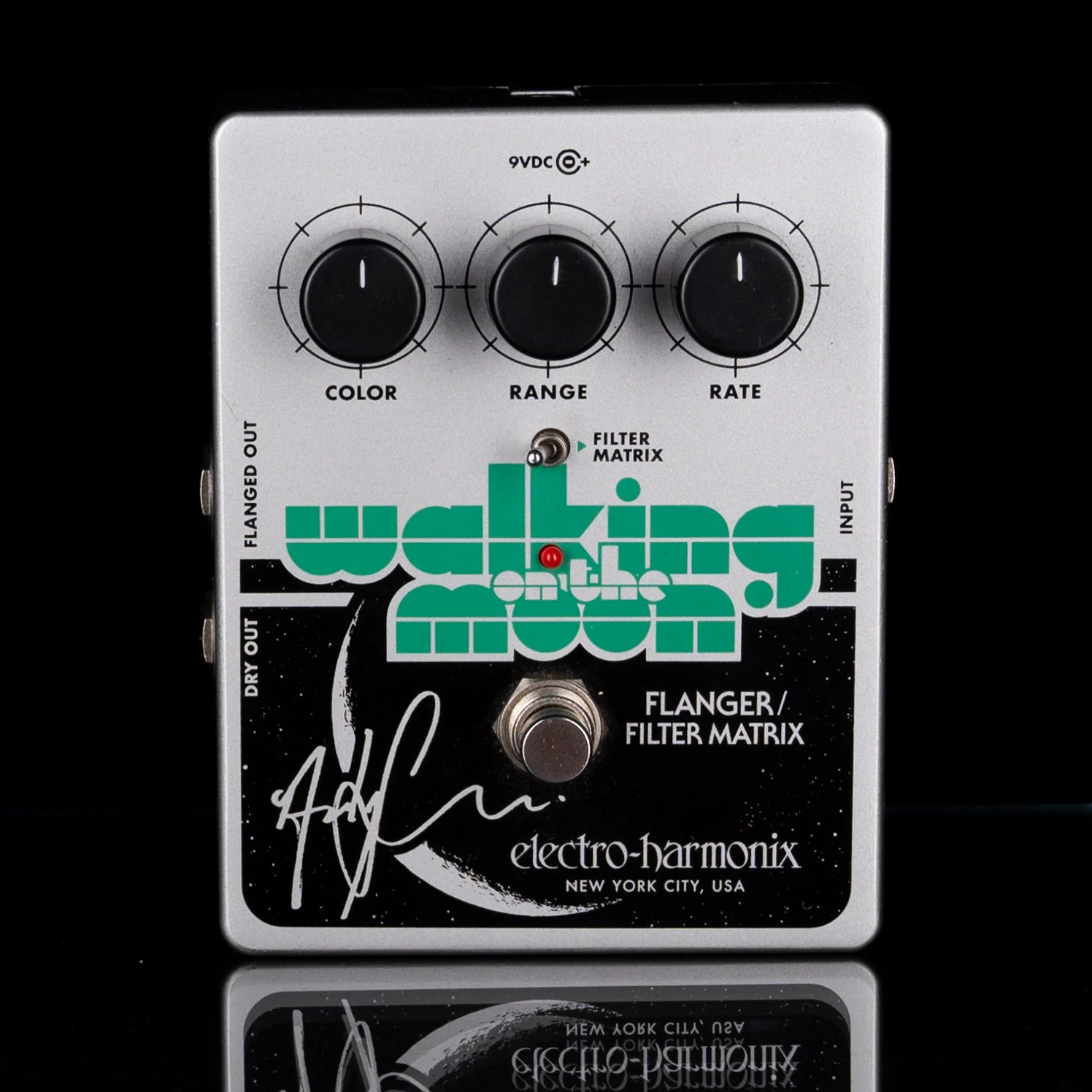 Used Electro-Harmonix Andy Summers Walking on the Moon Flanger Pedal with Box - 3 - Image 2