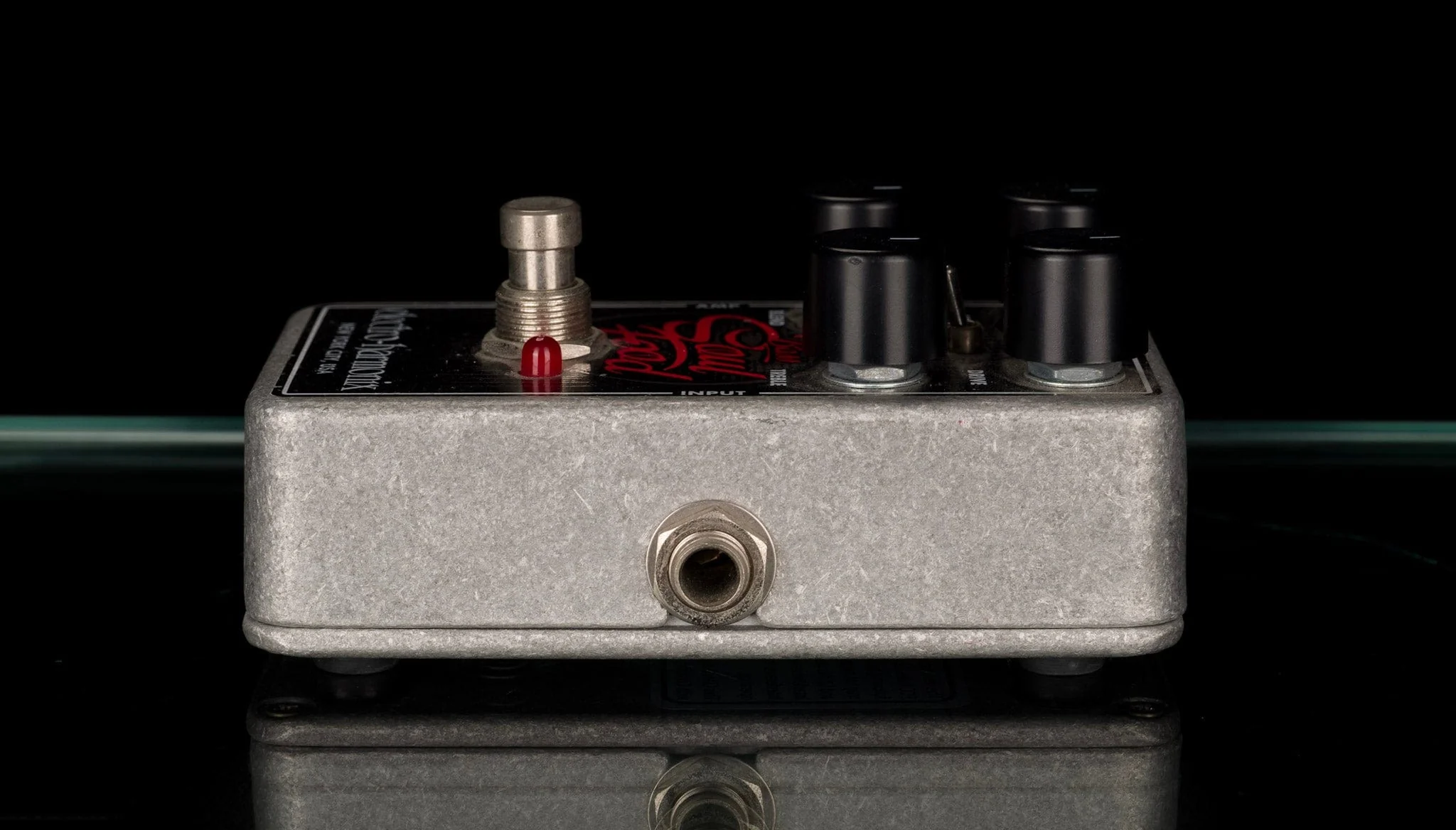 Used Electro-Harmonix Bass Soul Food Transparent Bass Overdrive Pedal - Image 5
