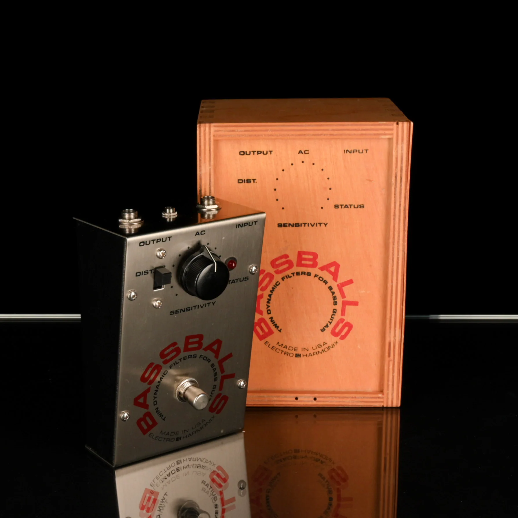Used Electro-Harmonix Bassballs Twin Dynamic Envelope Filter Pedal With Box