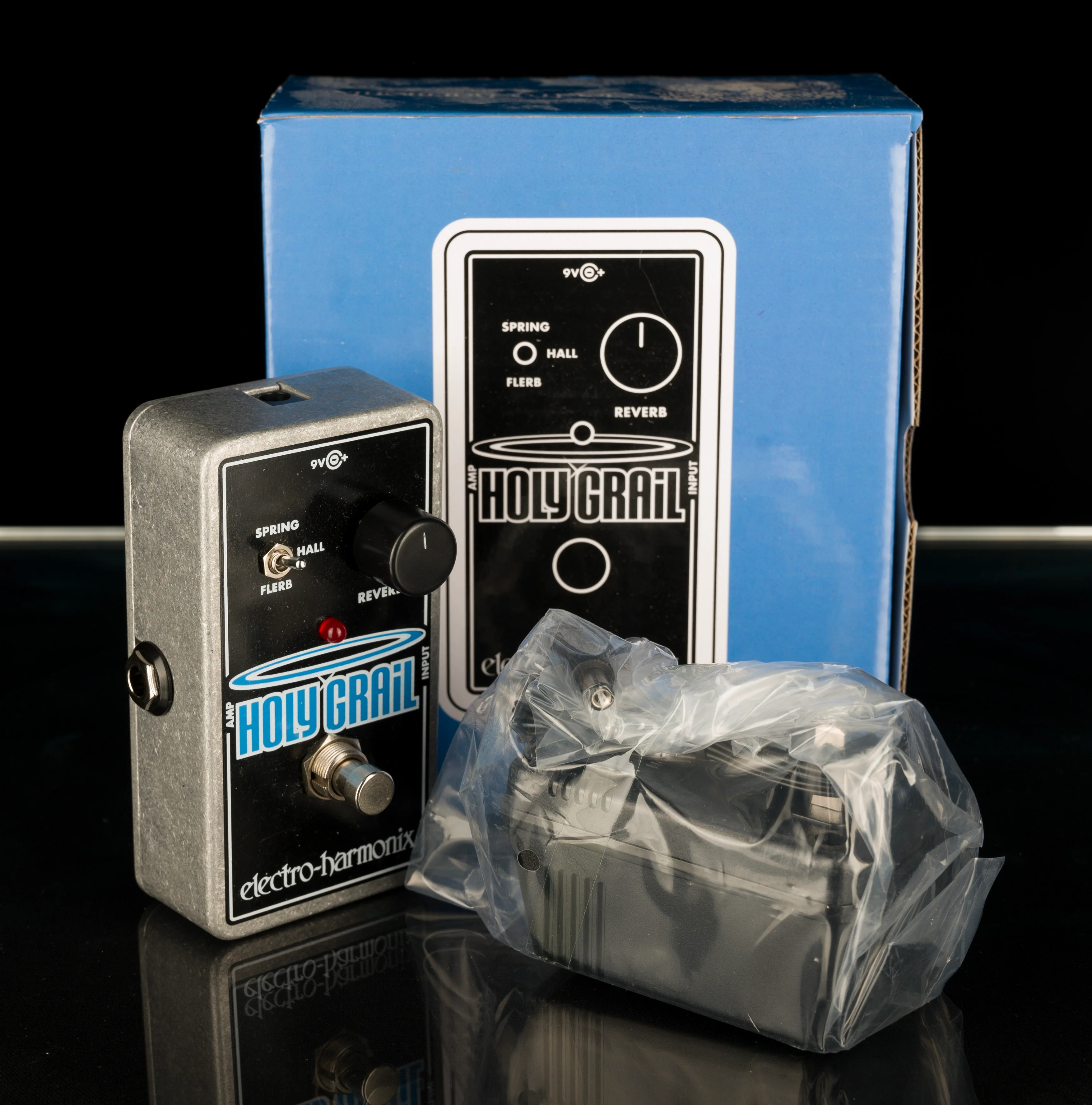Used Electro-Harmonix Holy Grail Nano Pedal With Box