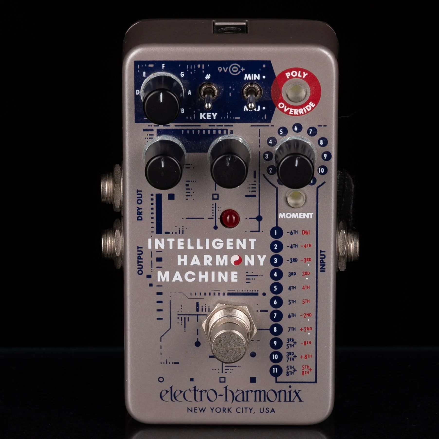 Used Electro Harmonix Intelligent Harmony Machine Pedal With Box