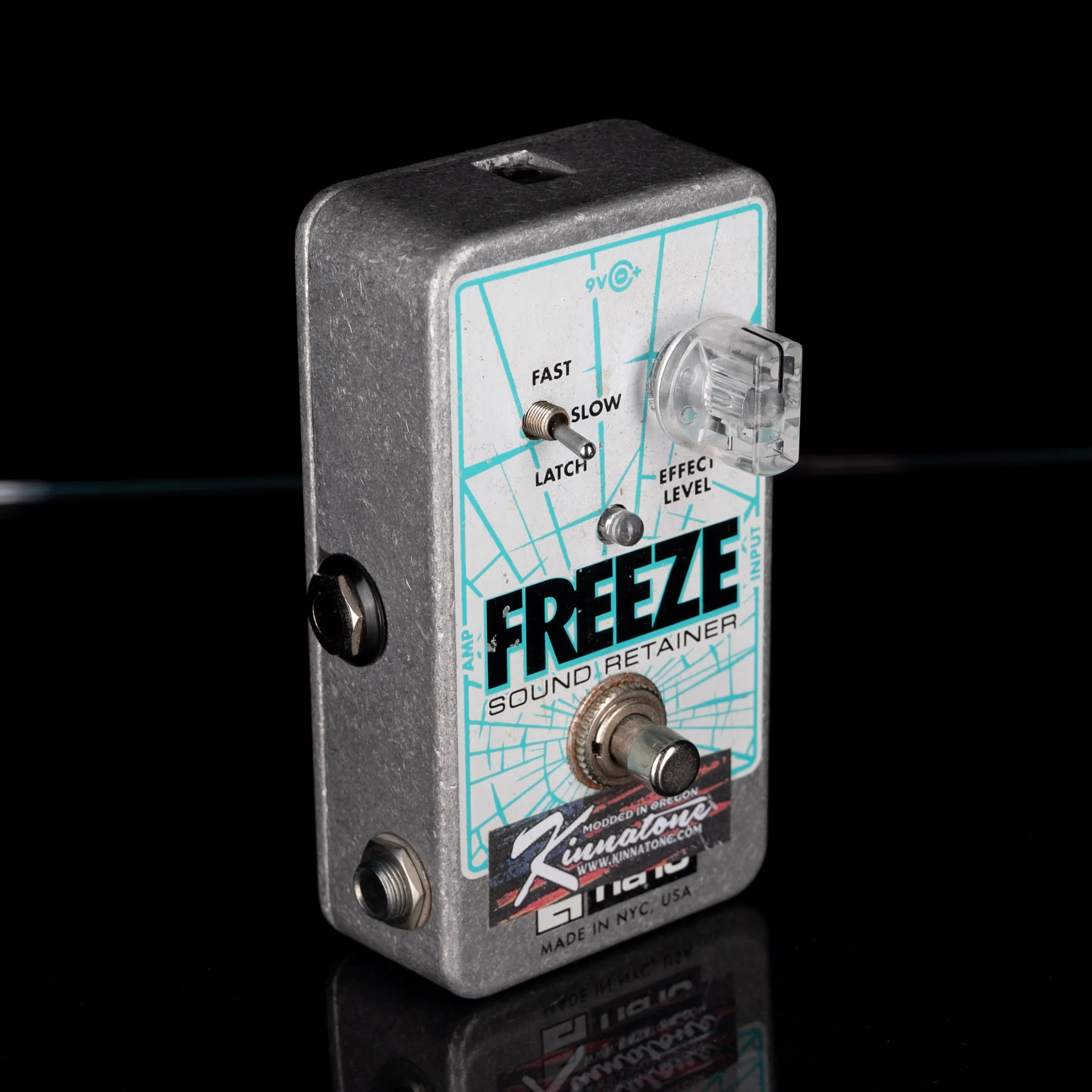 Used Electro-Harmonix Kinnatone mod Freeze Sound Retainer Pedal - Image 6