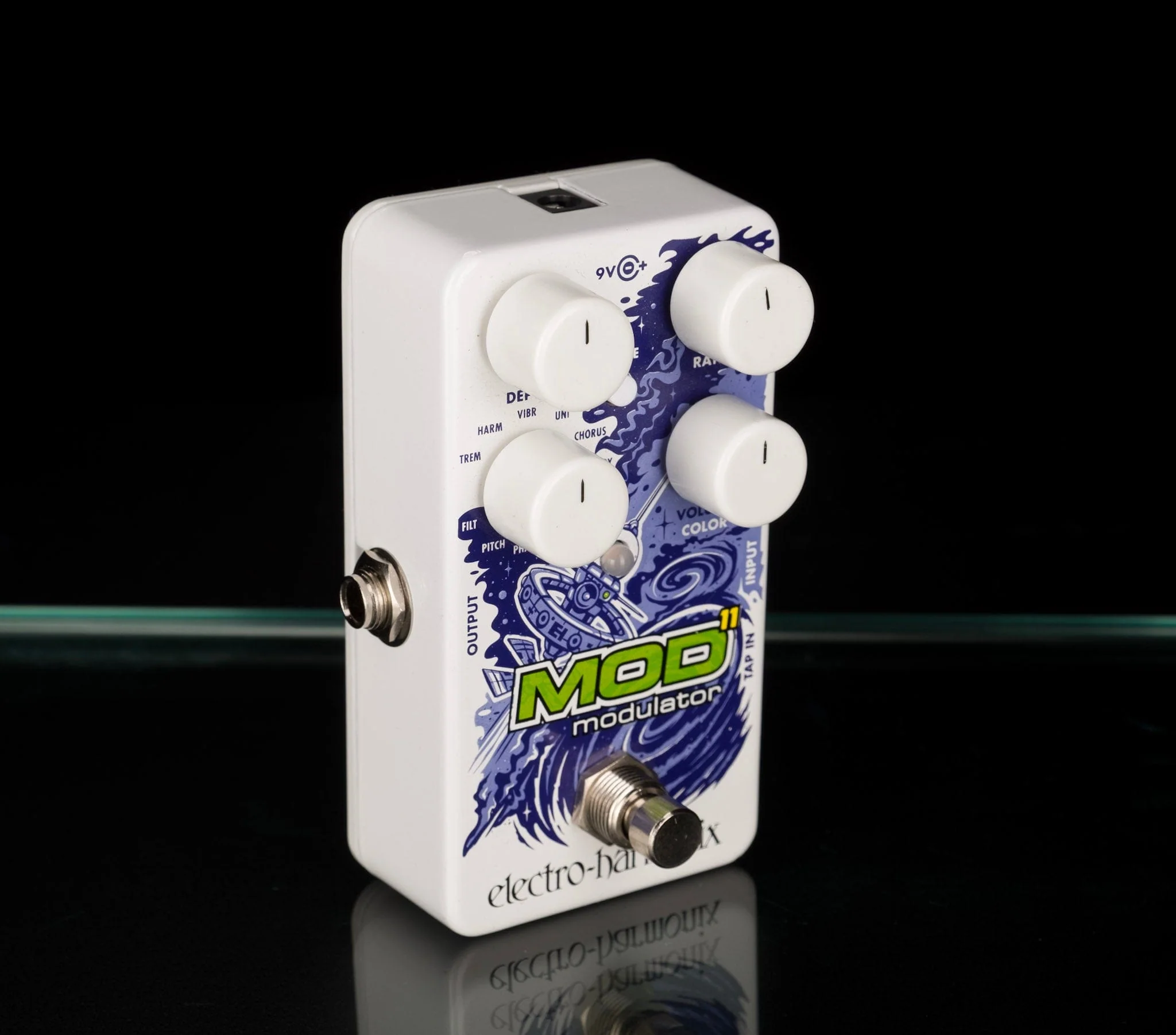 Used Electro-Harmonix Mod 11 Modulator Modulation Guitar Effect Pedal - Image 6