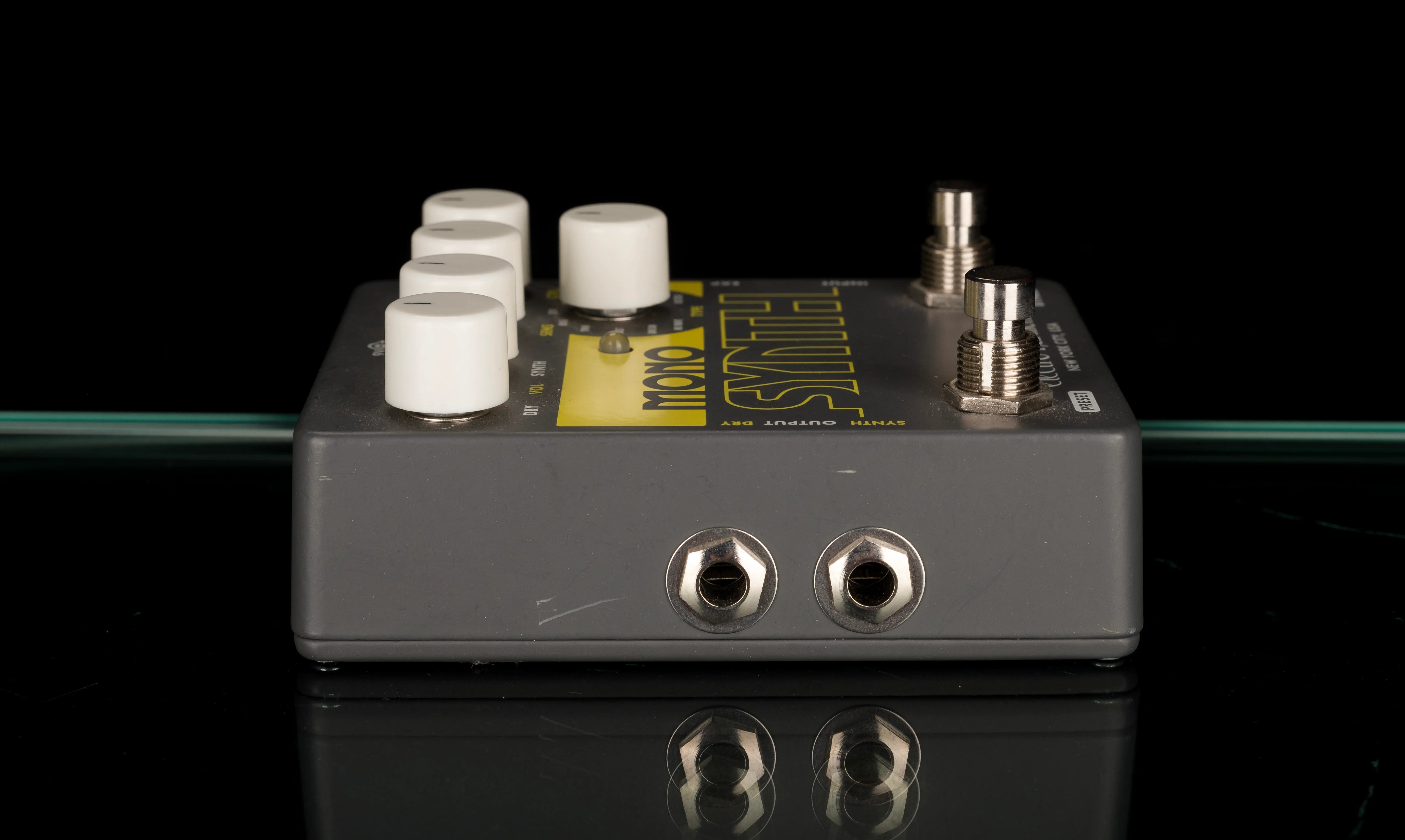 Used Electro-Harmonix Mono Synth Synthesizer Effect Pedal With Box and Power Supply - Image 6