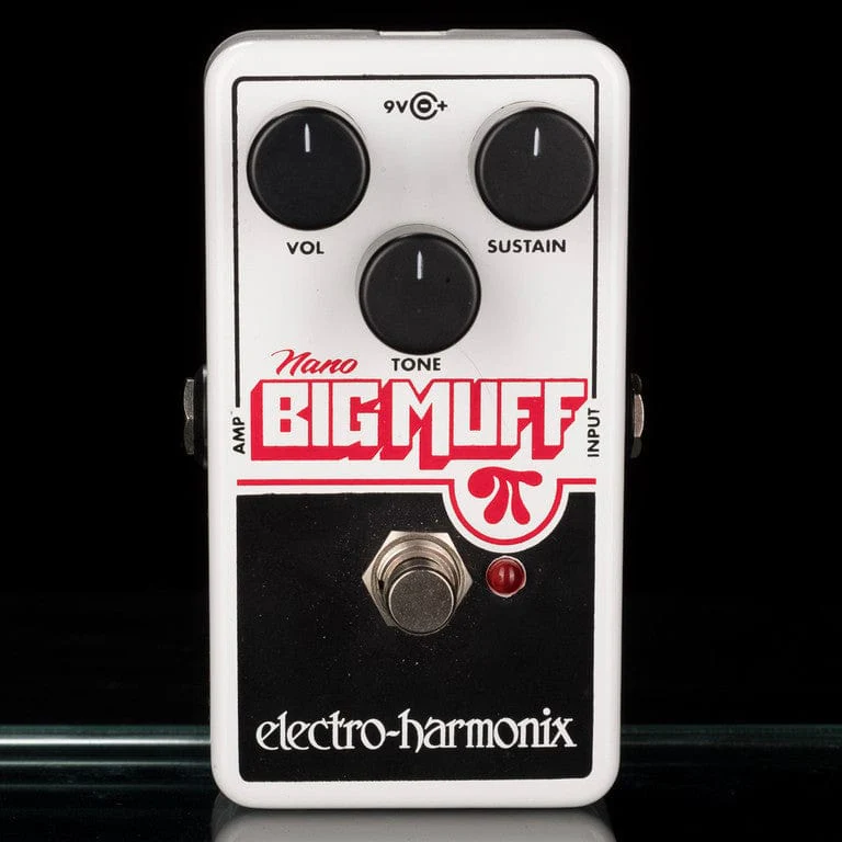 Used Electro Harmonix Nano Big Muff Fuzz Guitar Effect Pedal With Box - Image 2