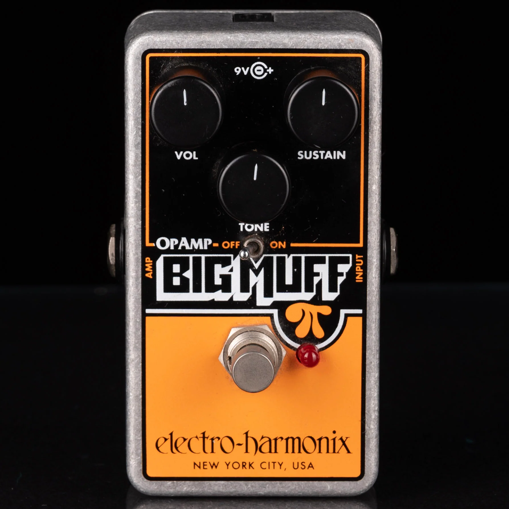 Used Electro-Harmonix Op-amp Big Muff Pi Fuzz Pedal - 2
