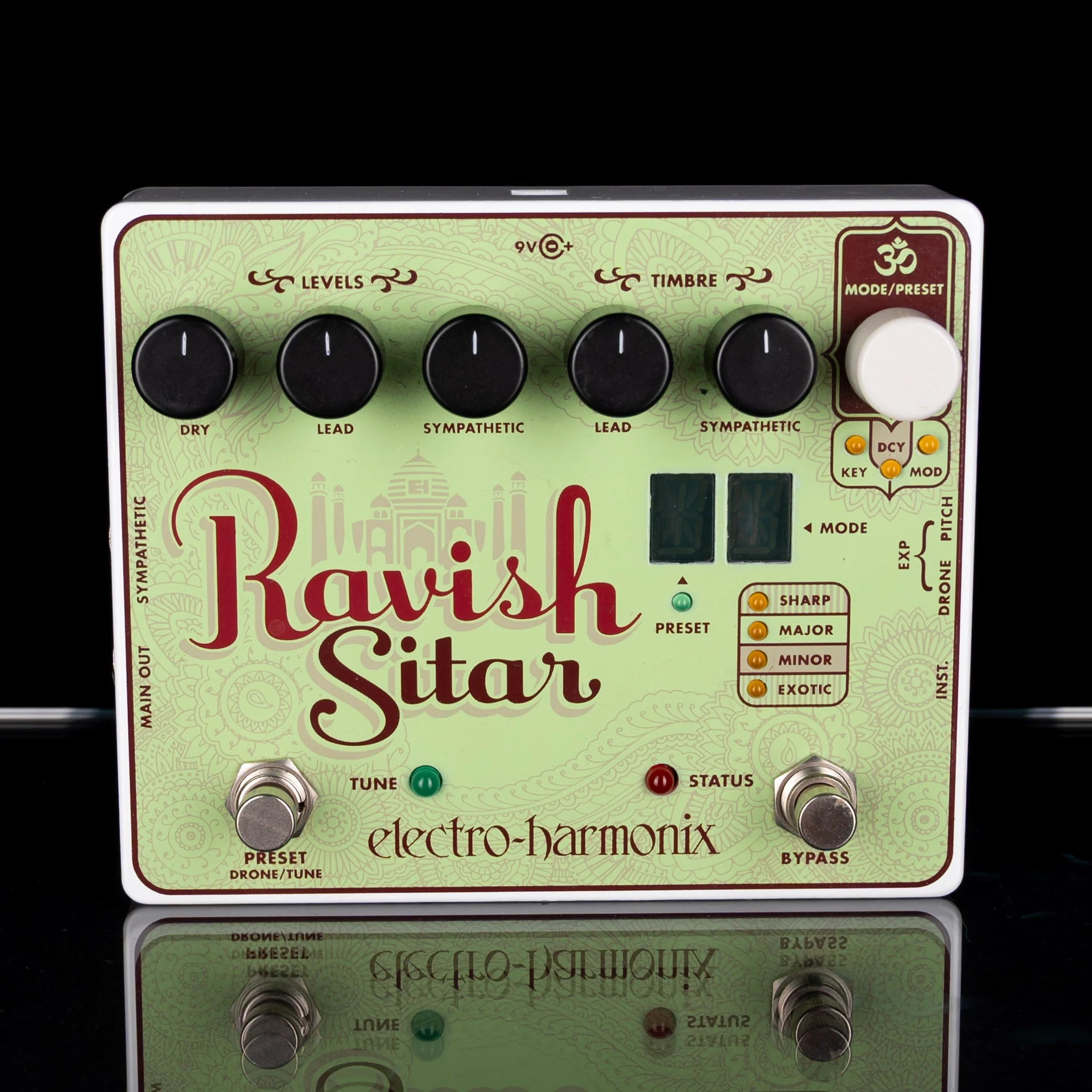 Used Electro-Harmonix Ravish Sitar Emulation Pedal with Box - Image 2