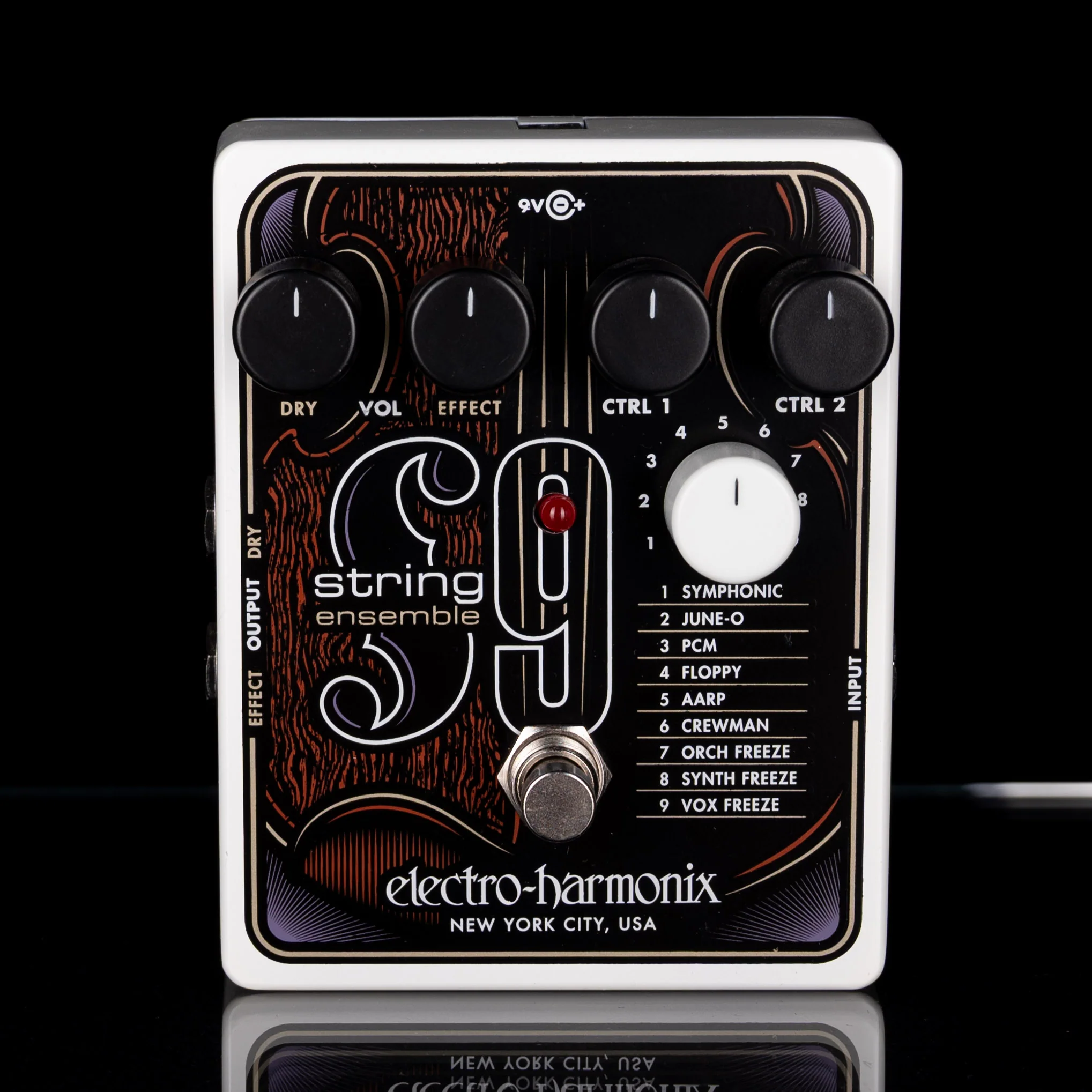 Used Electro-Harmonix String9 String Ensemble Guitar Effect Pedal with Box - Image 2