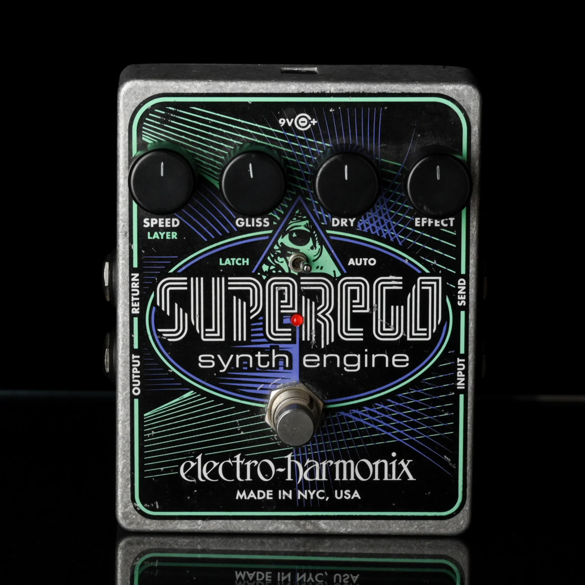 Used Electro-Harmonix SuperEgo Synth Engine Pedal - 3