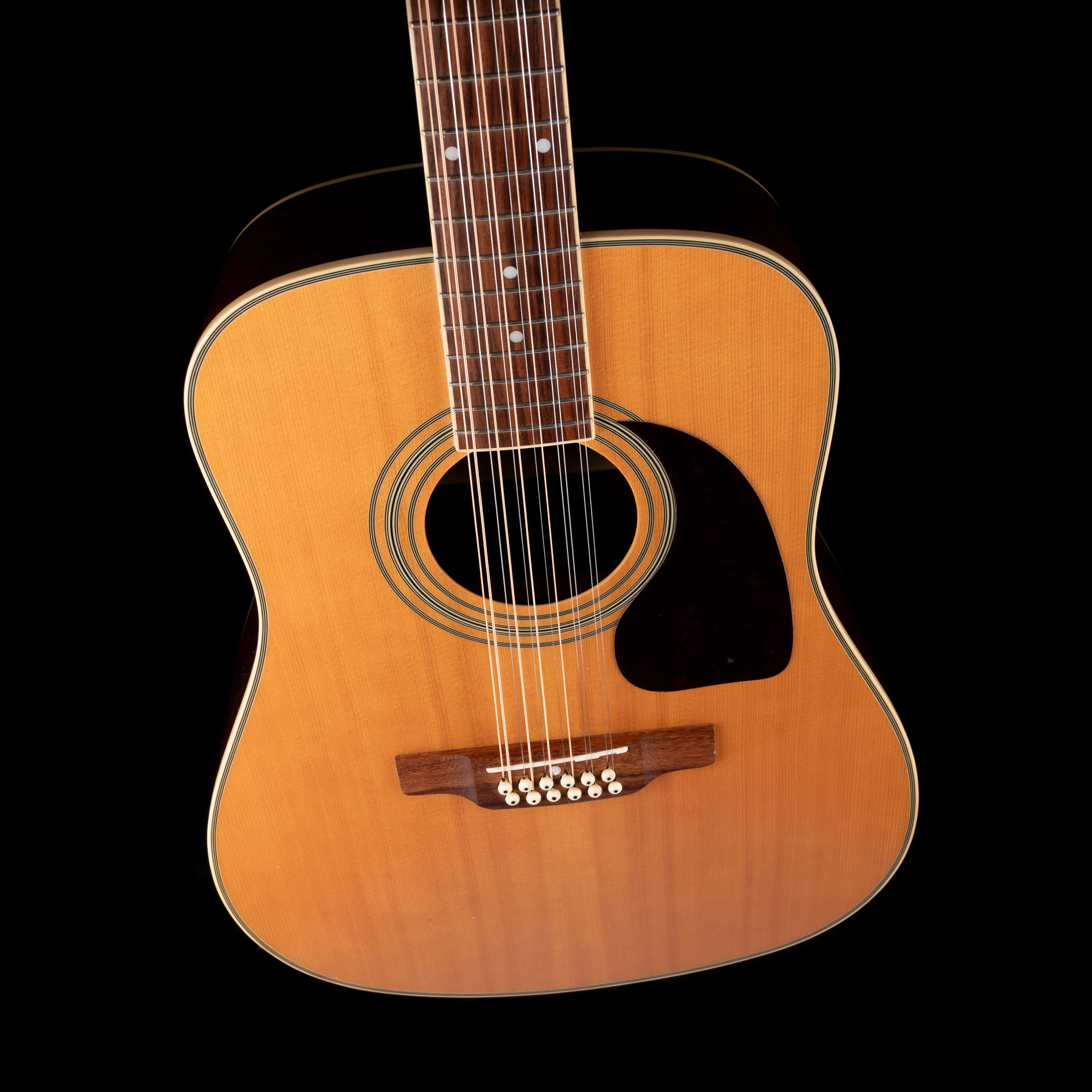 Used Epiphone DR-212 Natural 12-String Acoustic Guitar with Gig Bag - Image 3
