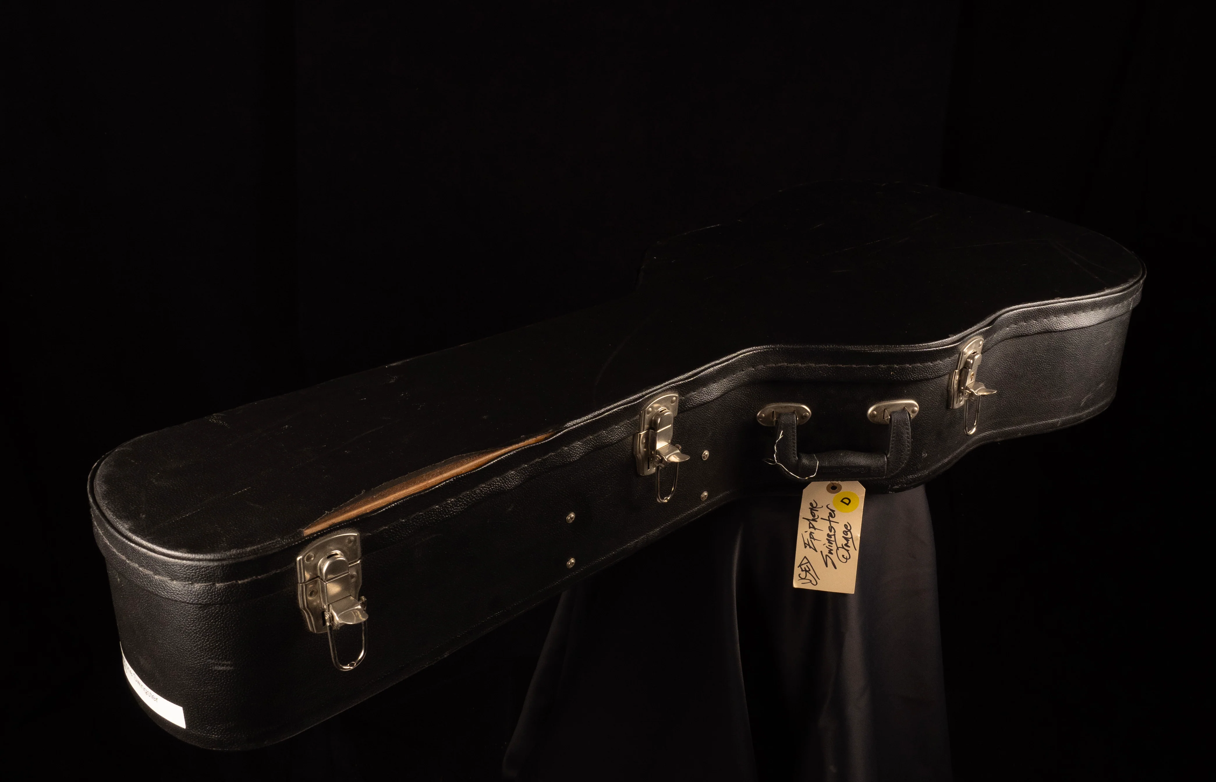 Used Epiphone Emperor Swingster Orange with Case - Image 13