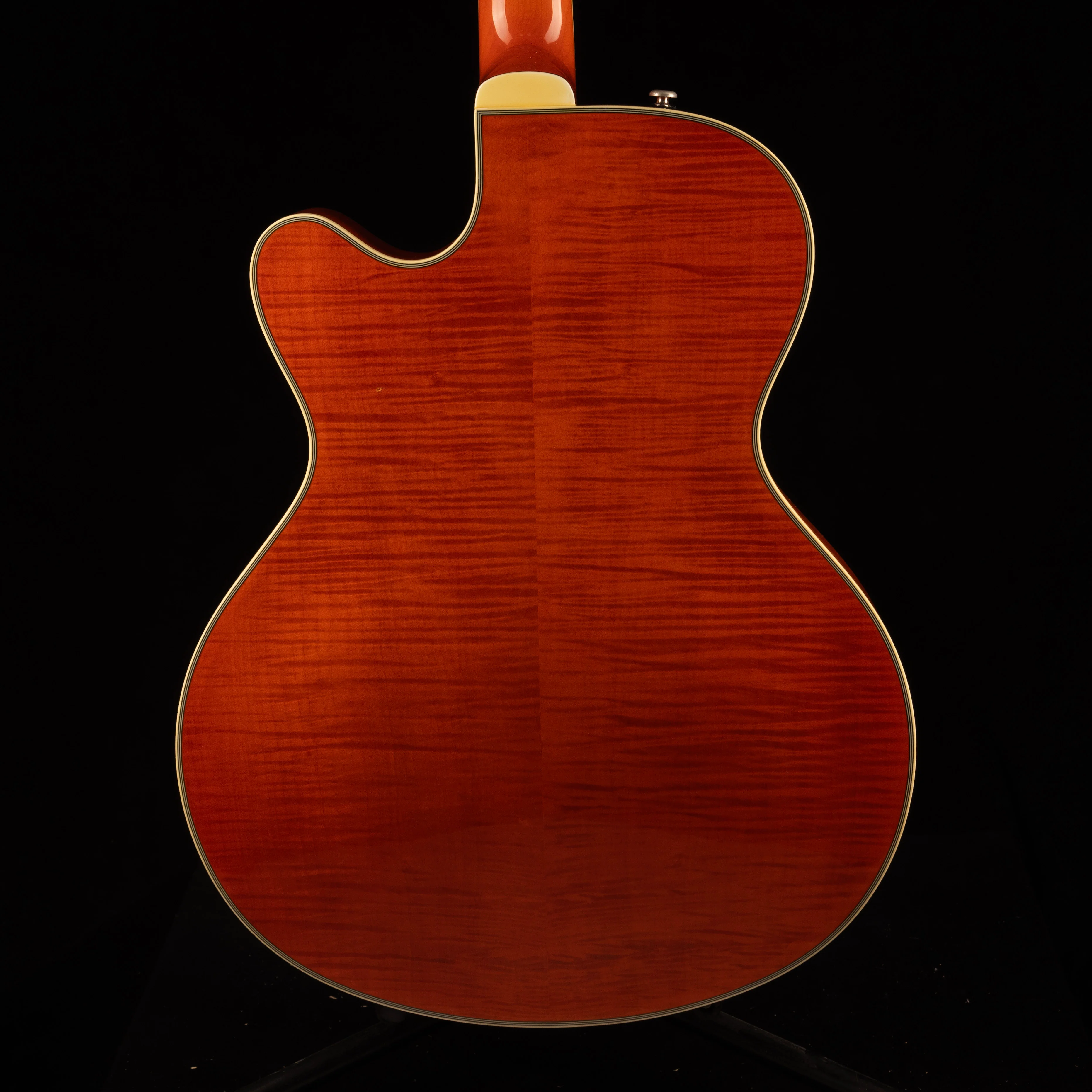 Used Epiphone Emperor Swingster Orange with Case - Image 7