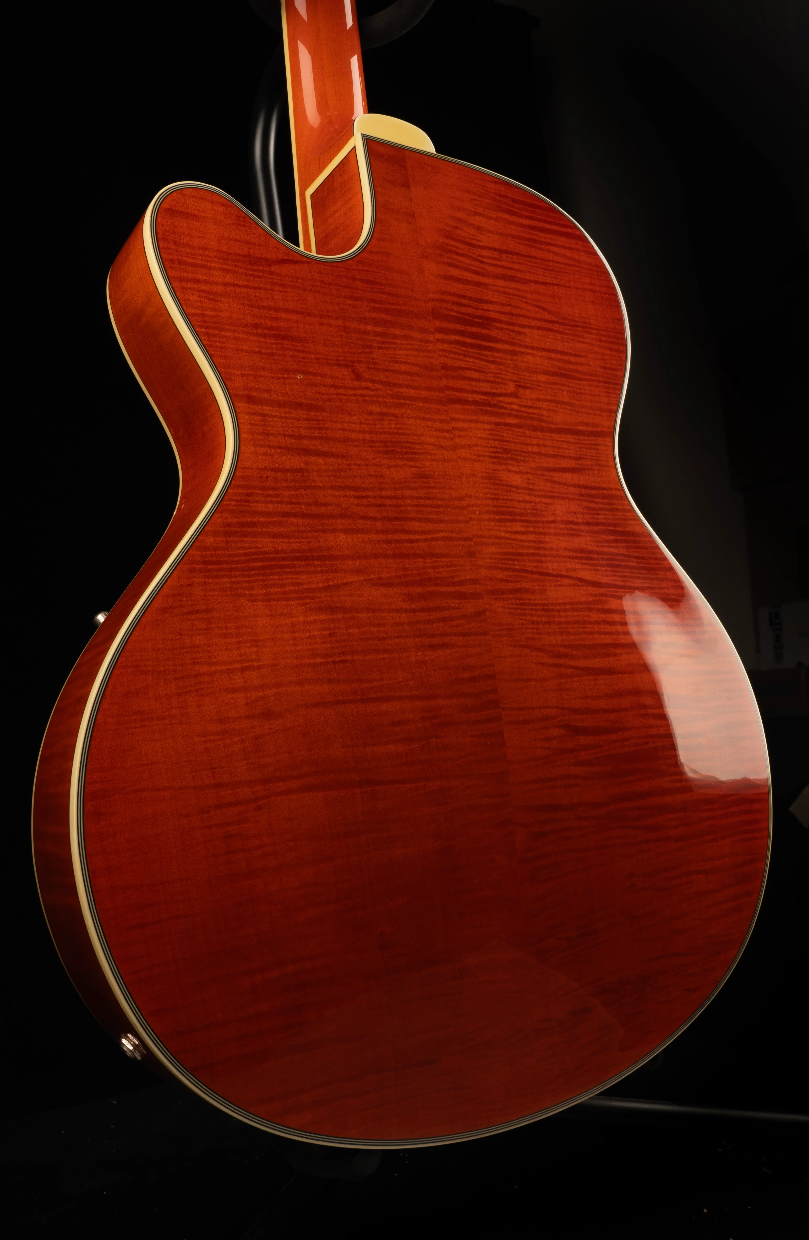 Used Epiphone Emperor Swingster Orange with Case - Image 9
