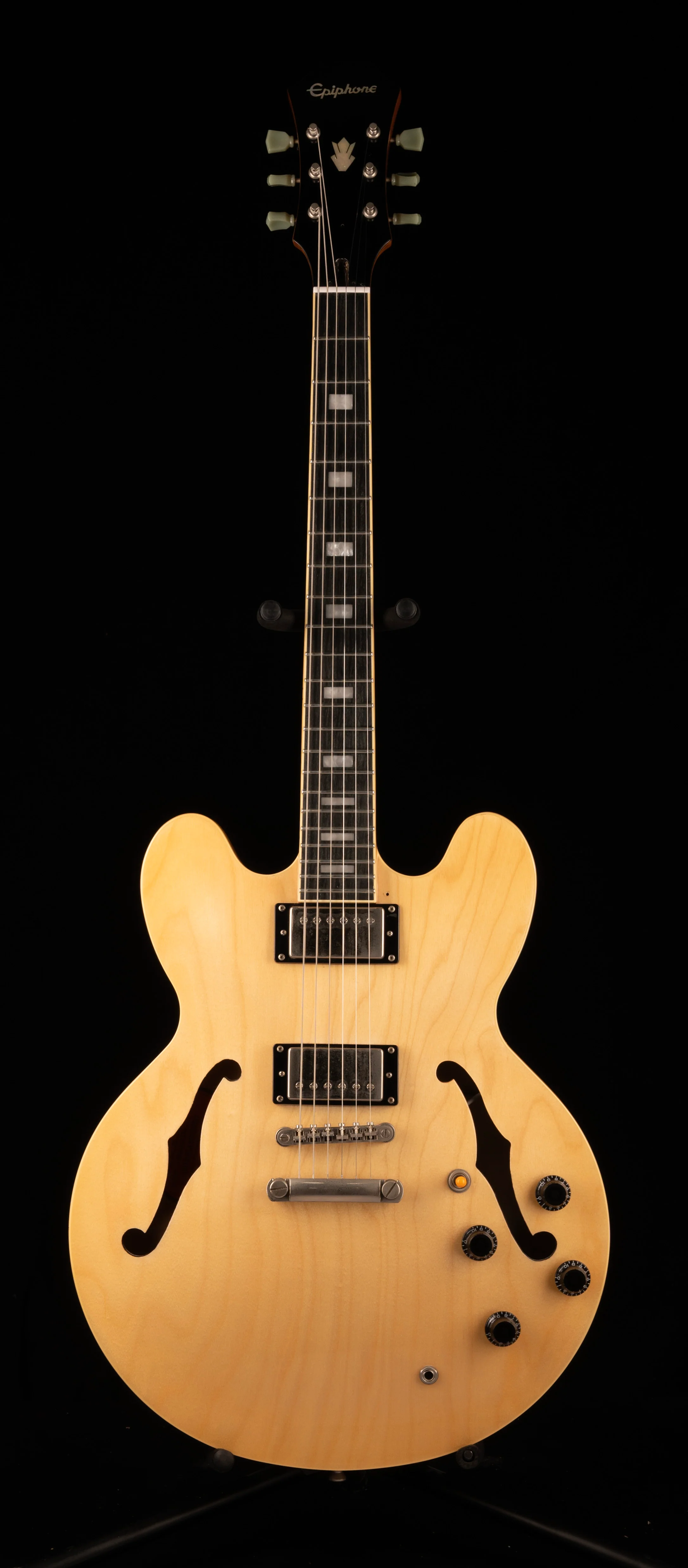 Used Epiphone ES-335 Pro Natural - Image 2