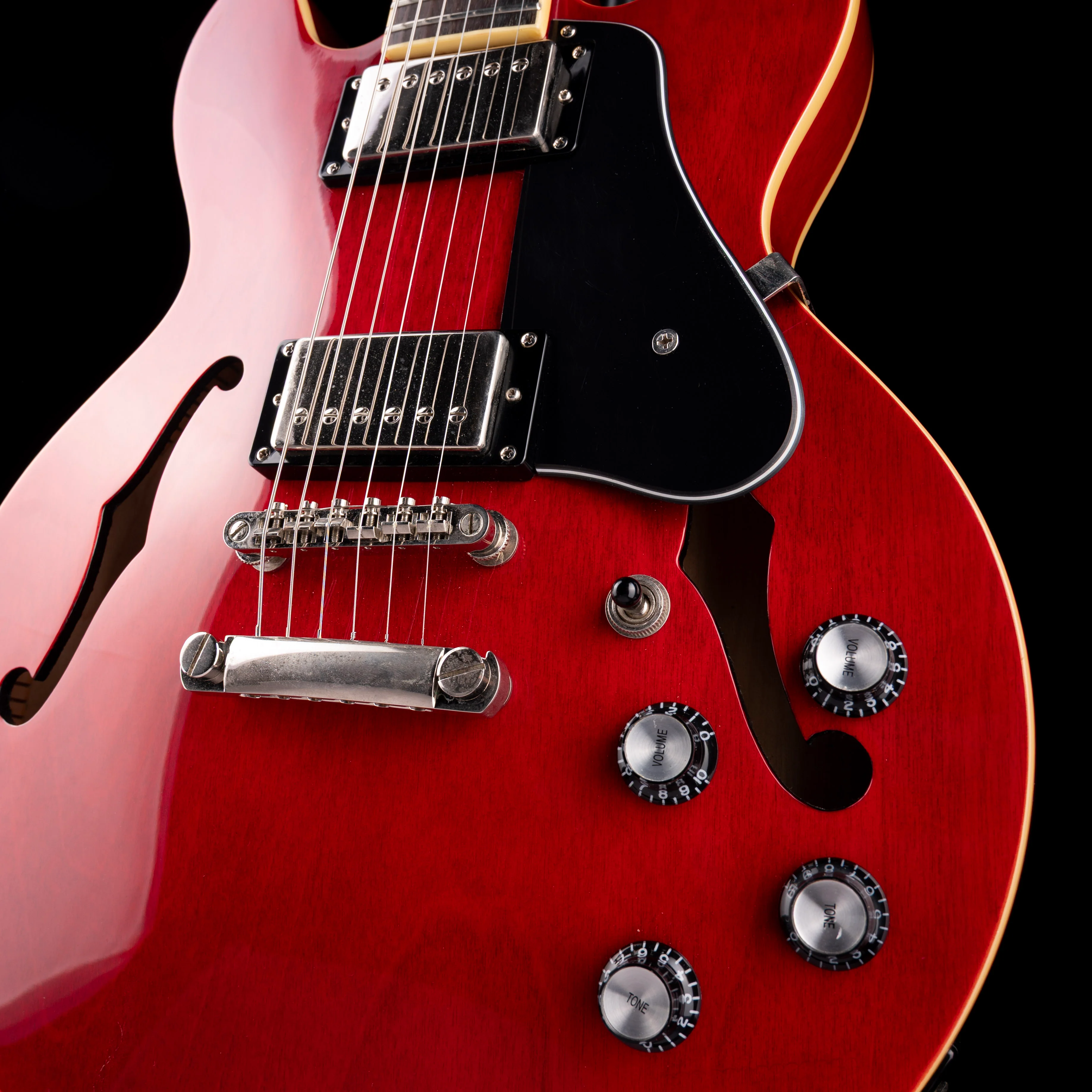 Used Epiphone ES-339 Cherry with OHSC - Image 5
