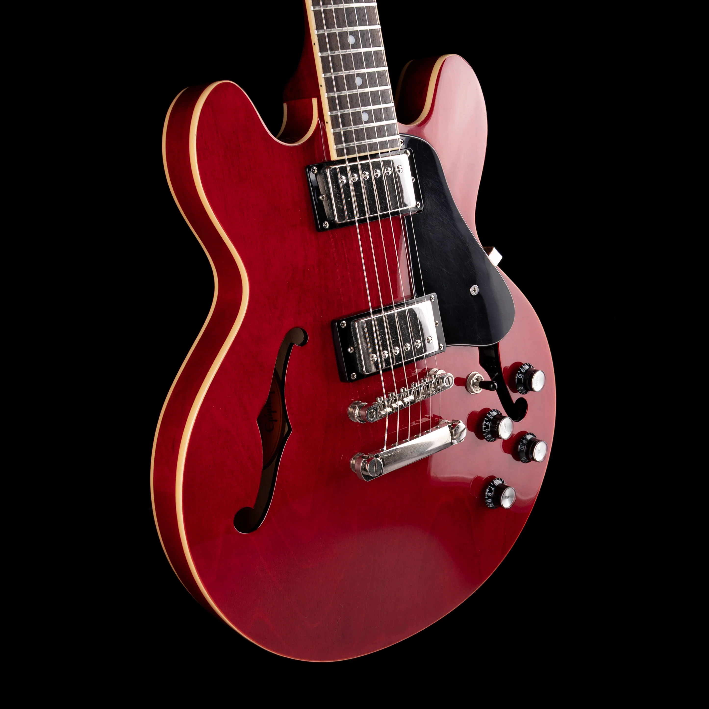 Used Epiphone ES-339 Cherry with OHSC - Image 6