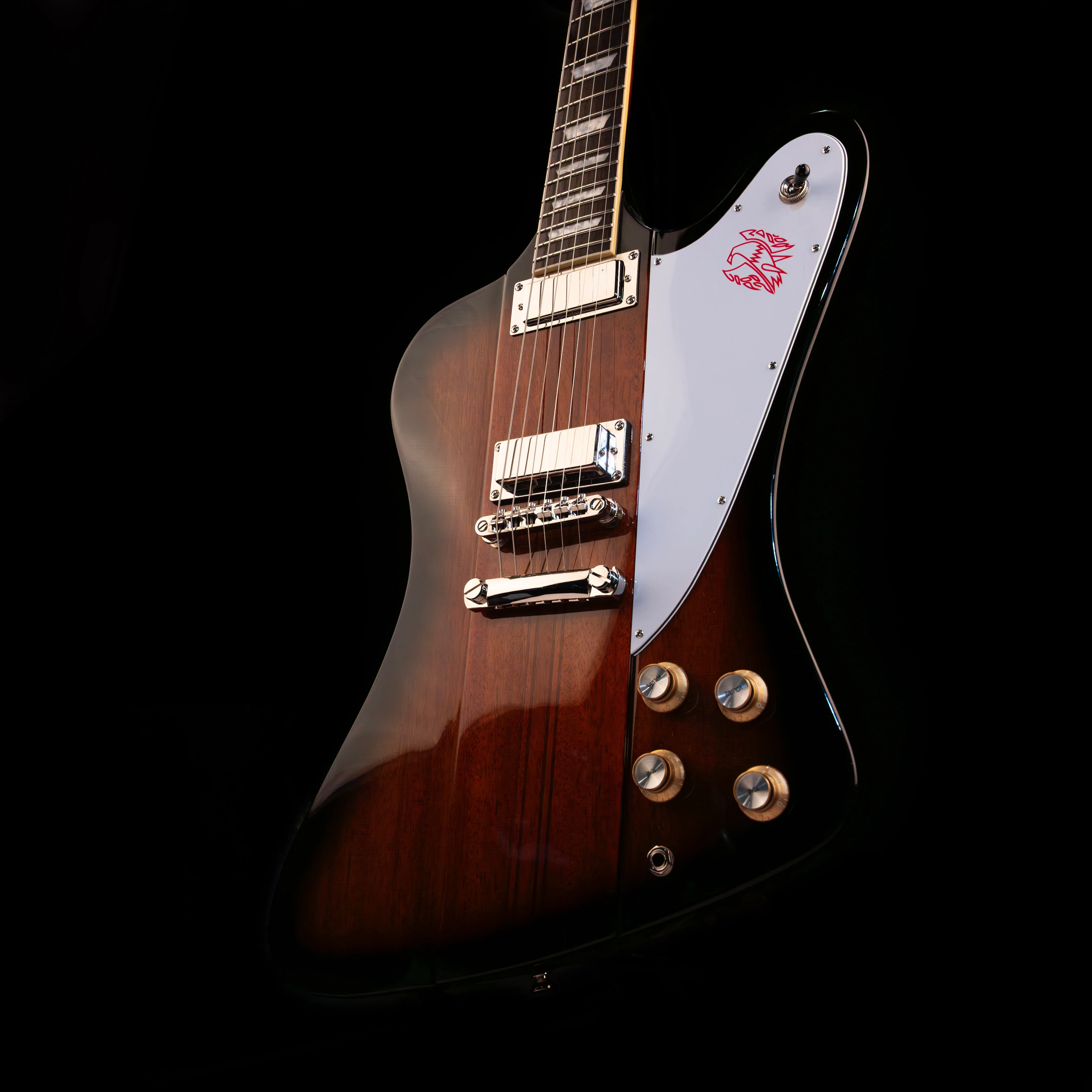 Used Epiphone Firebird Vintage Sunburst With Gig Bag - Image 3