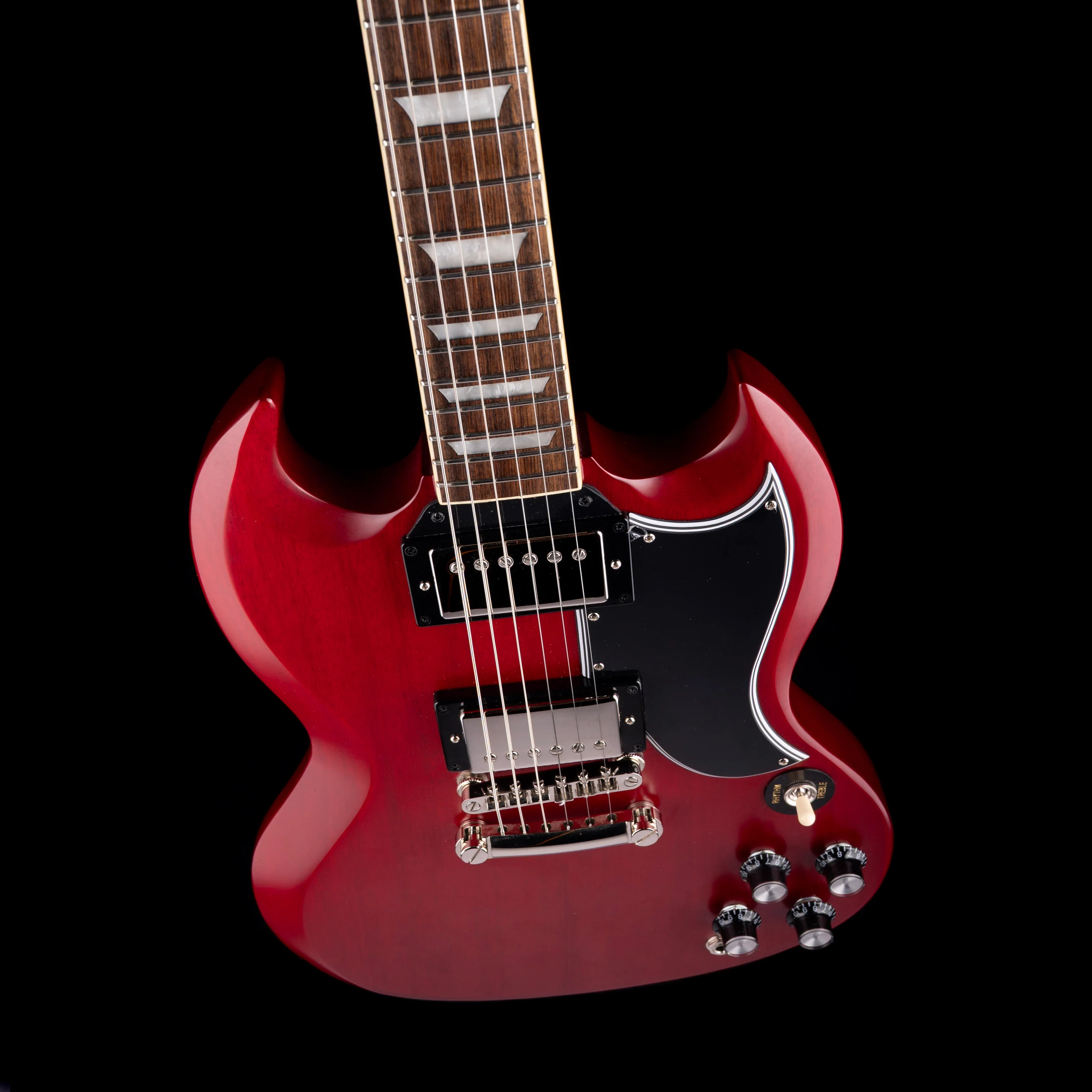 Used Epiphone Inspired By Gibson '61 SG "Aged Sixties Cherry" With OHSC - Image 3