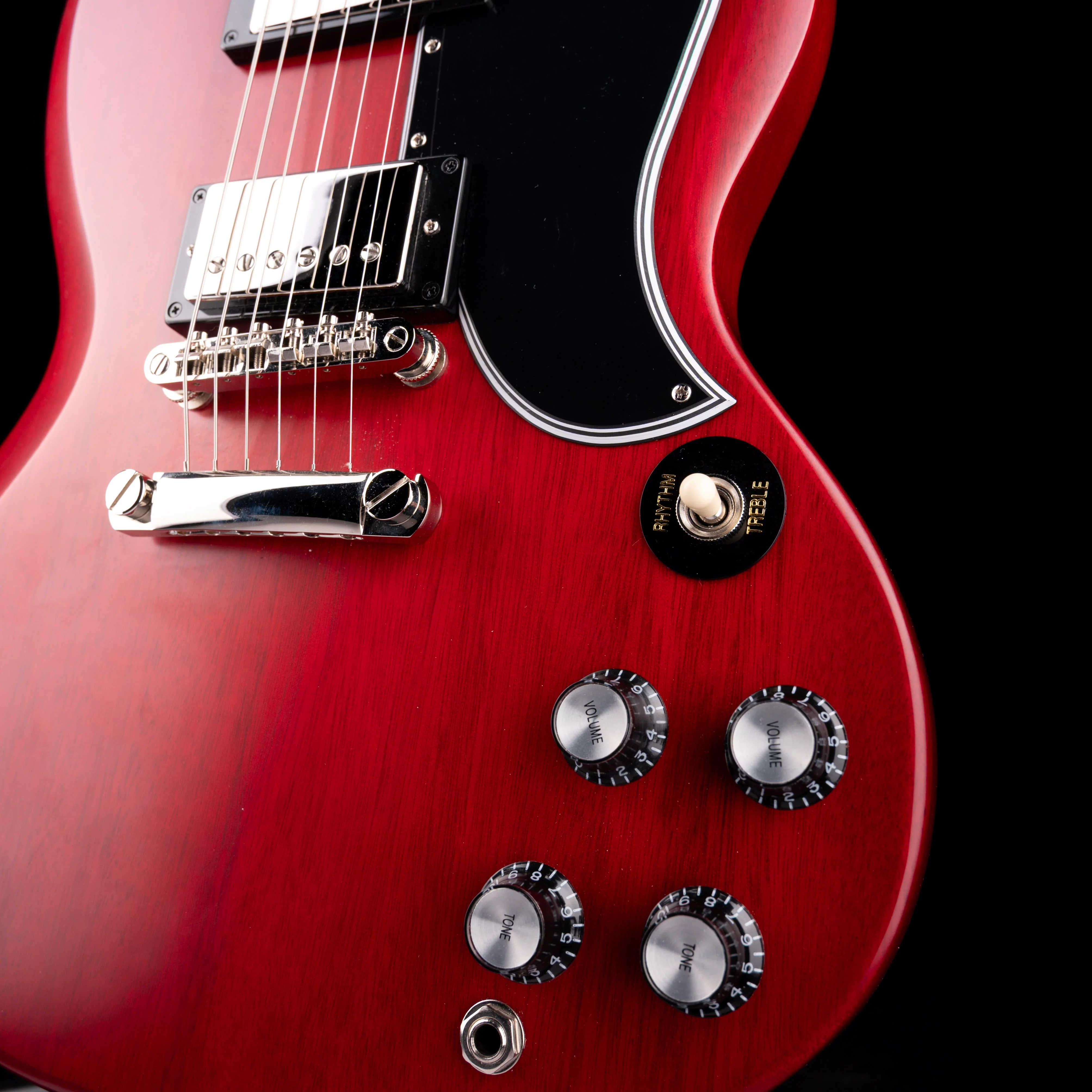 Used Epiphone Inspired By Gibson '61 SG "Aged Sixties Cherry" With OHSC - Image 5