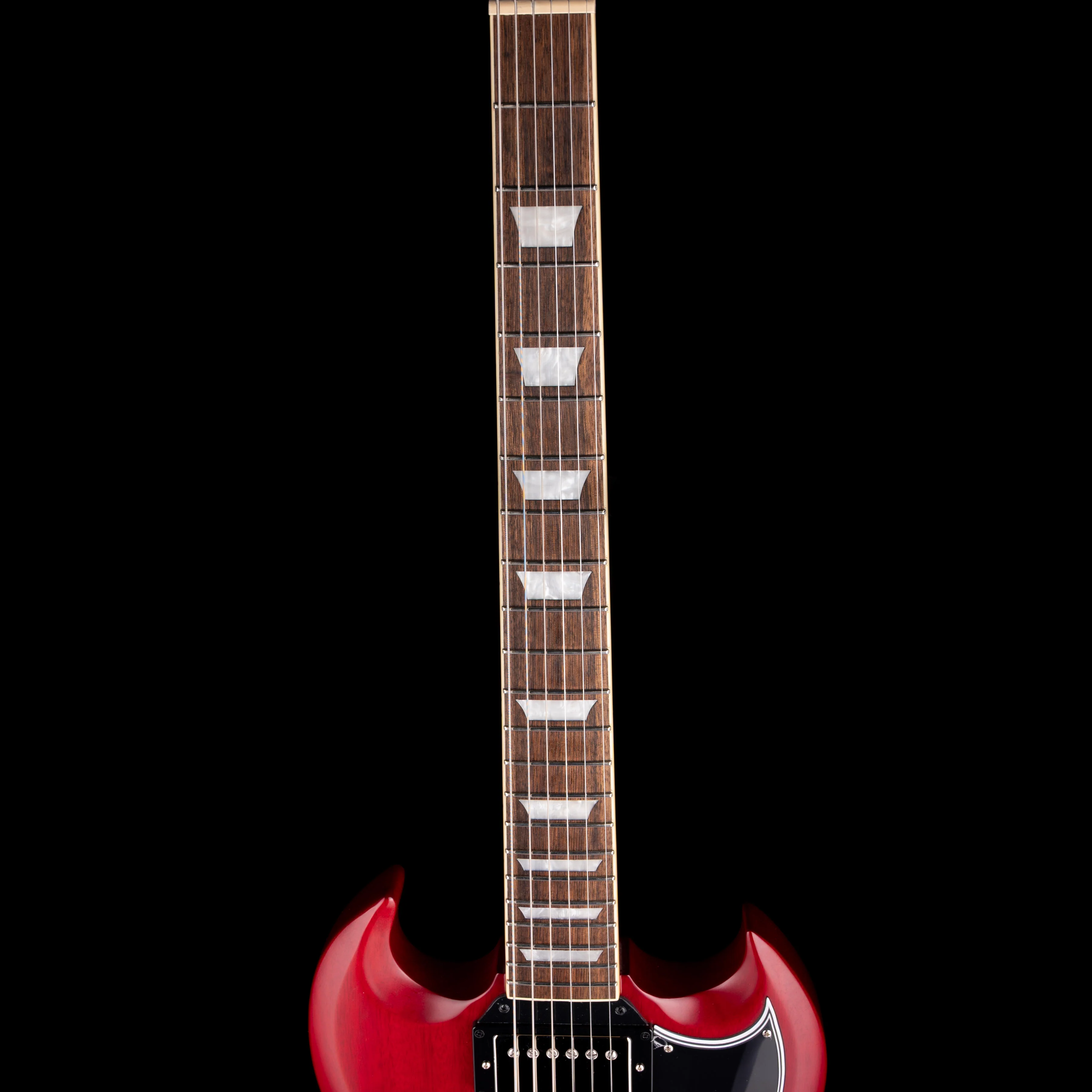 Used Epiphone Inspired By Gibson '61 SG "Aged Sixties Cherry" With OHSC - Image 7