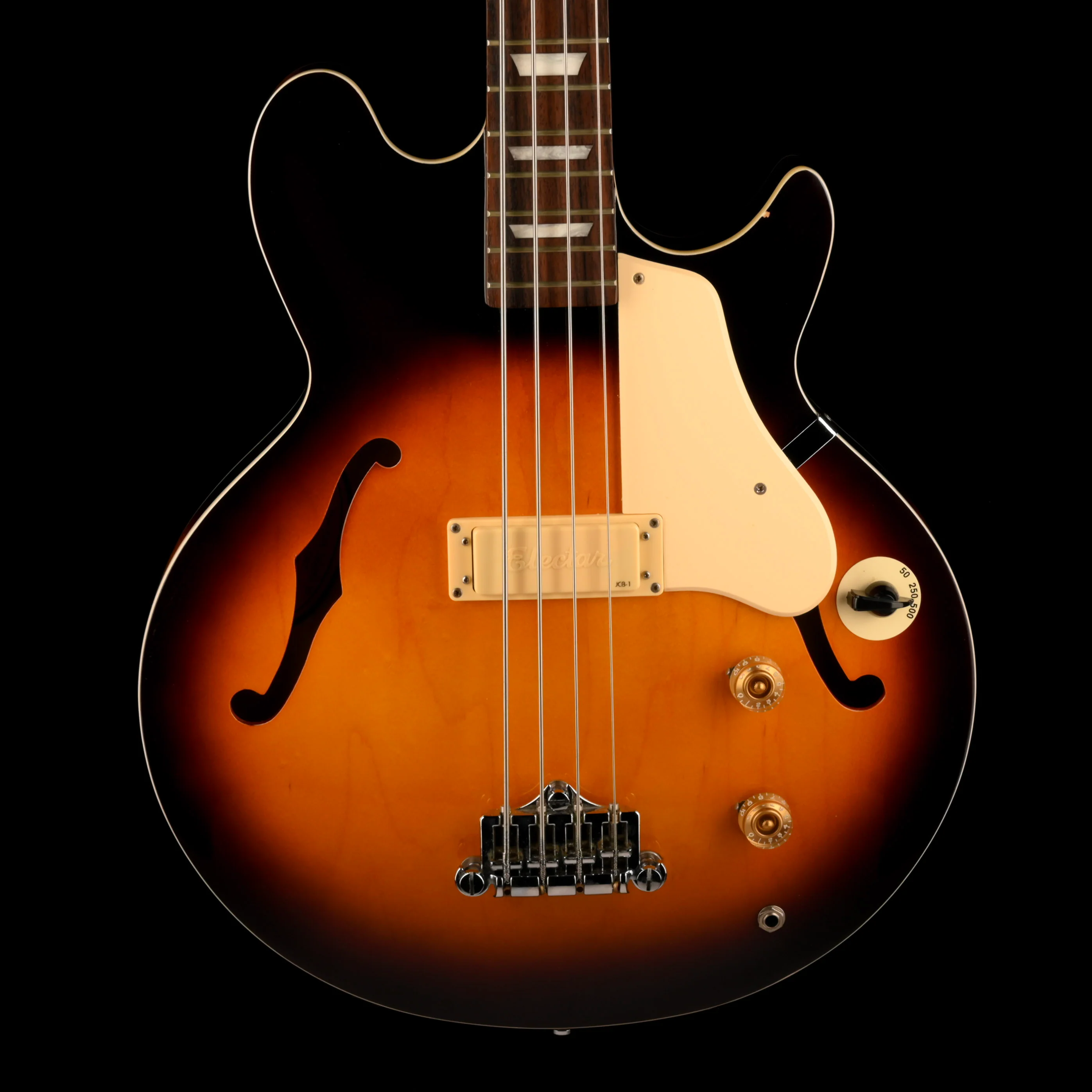 Used Epiphone Jack Casady Bass Sunburst With OHSC