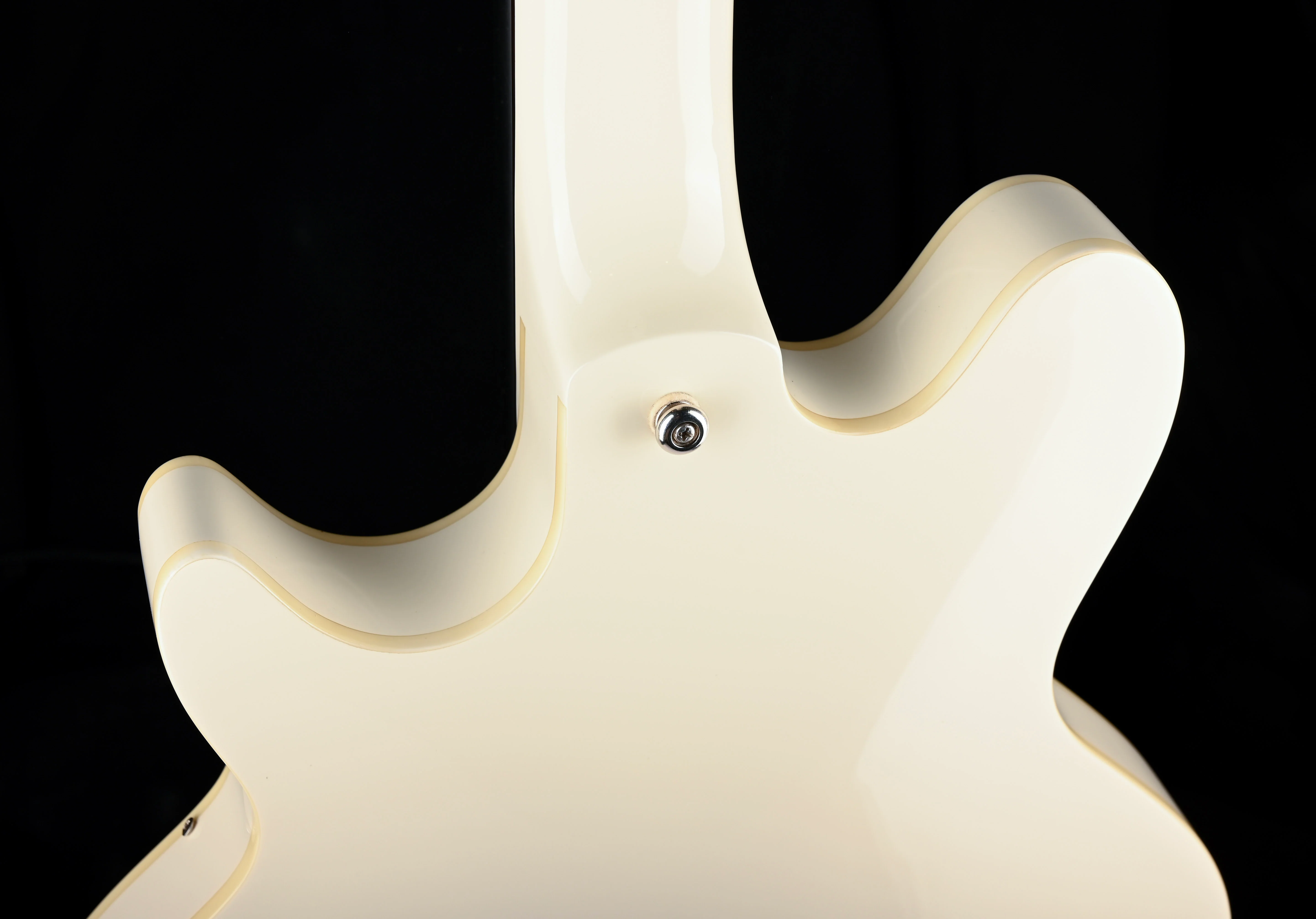 Used Epiphone Limited Edition Jack Casady Semi-Hollow Bass Alpine White with OHSC - Image 14