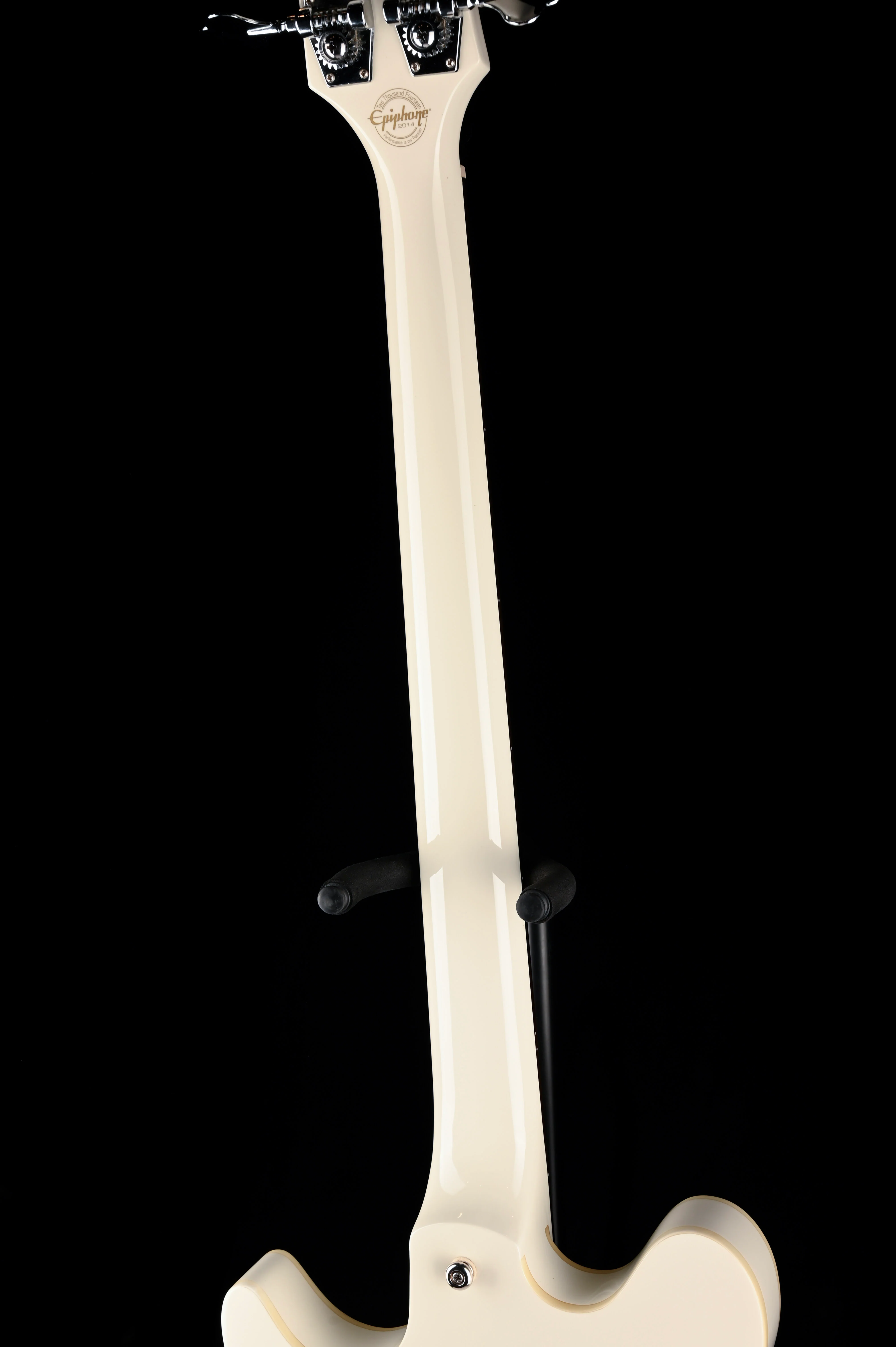 Used Epiphone Limited Edition Jack Casady Semi-Hollow Bass Alpine White with OHSC - Image 15